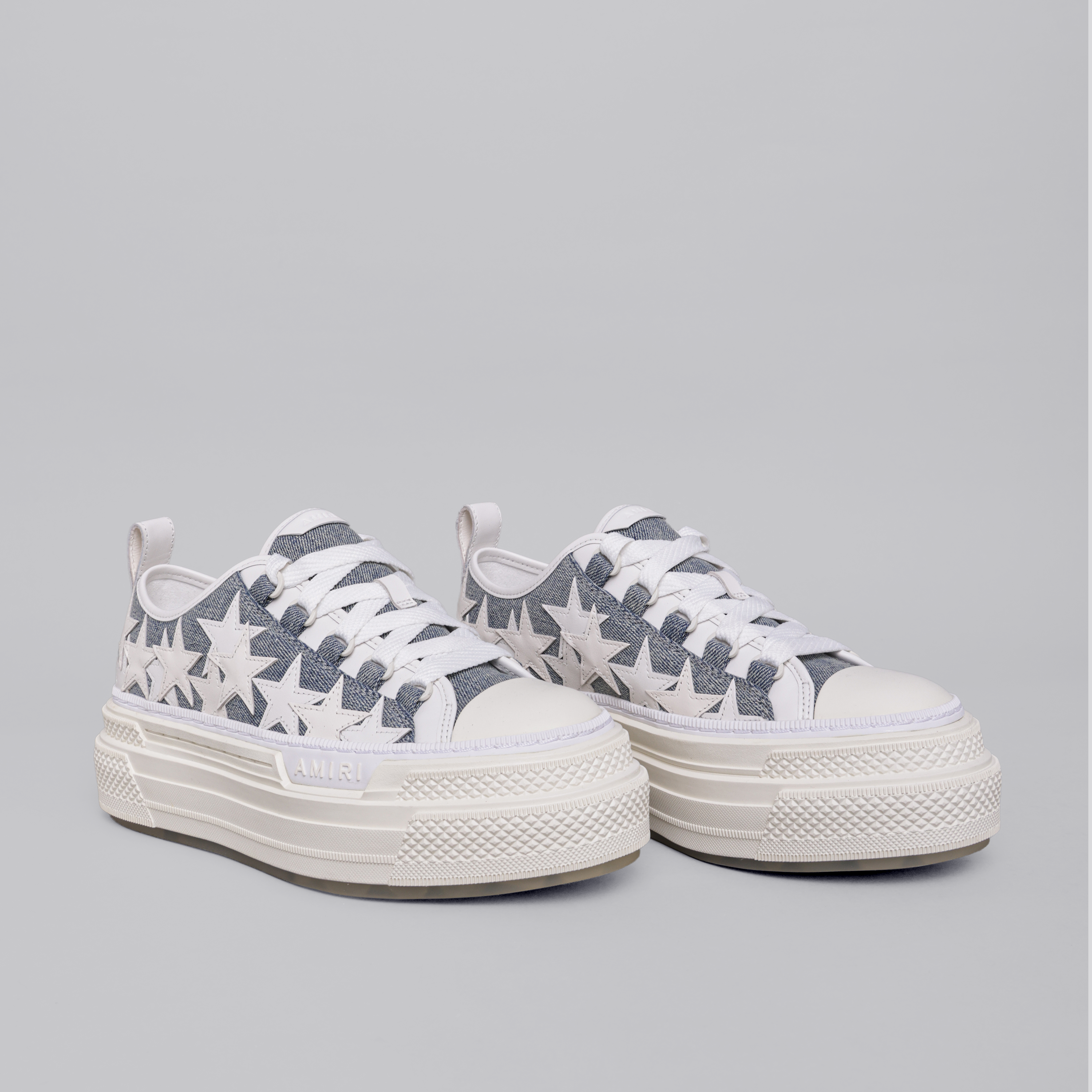 Sneakers Denim AMIRI Platform Stars Court Low