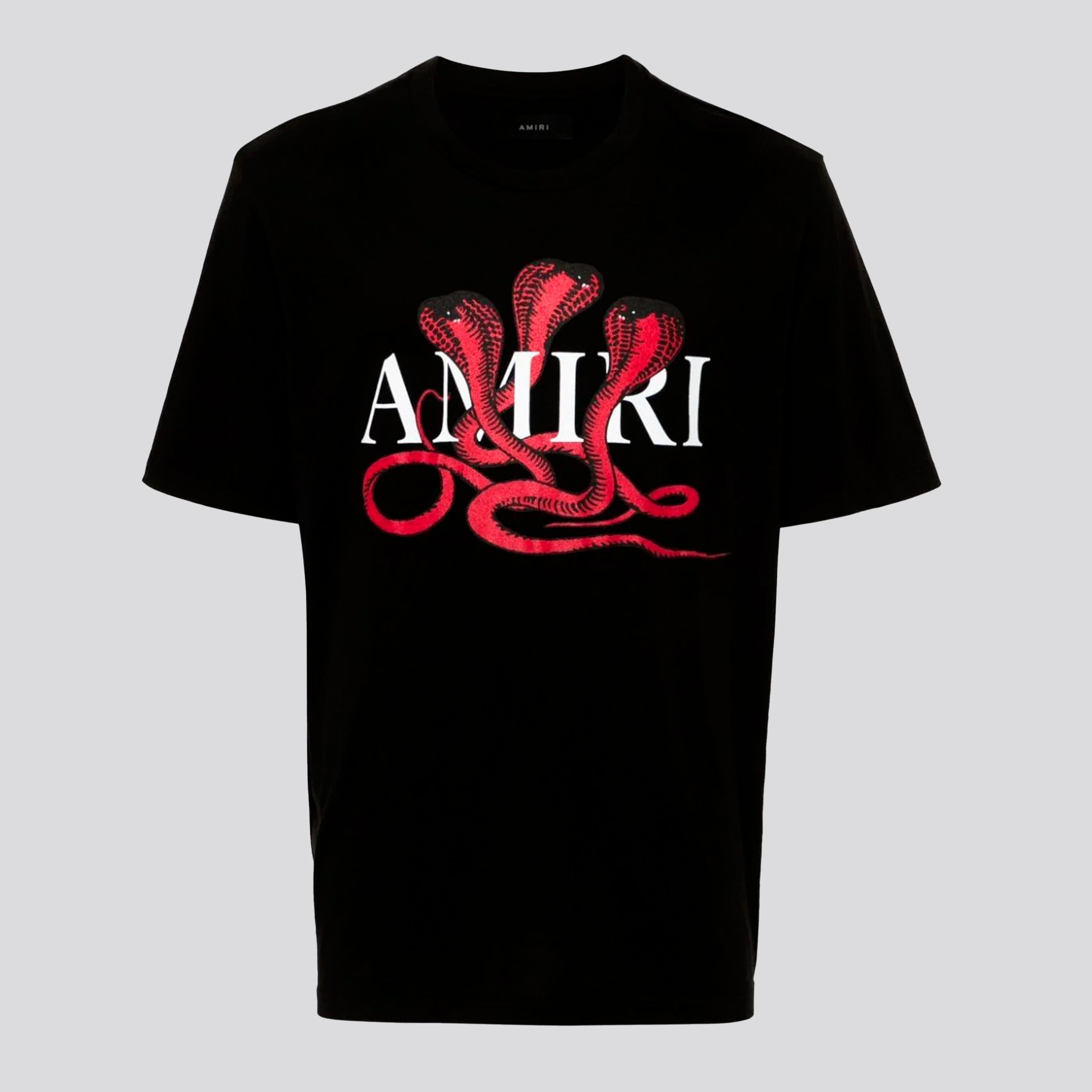 Camiseta Negra AMIRI Snake