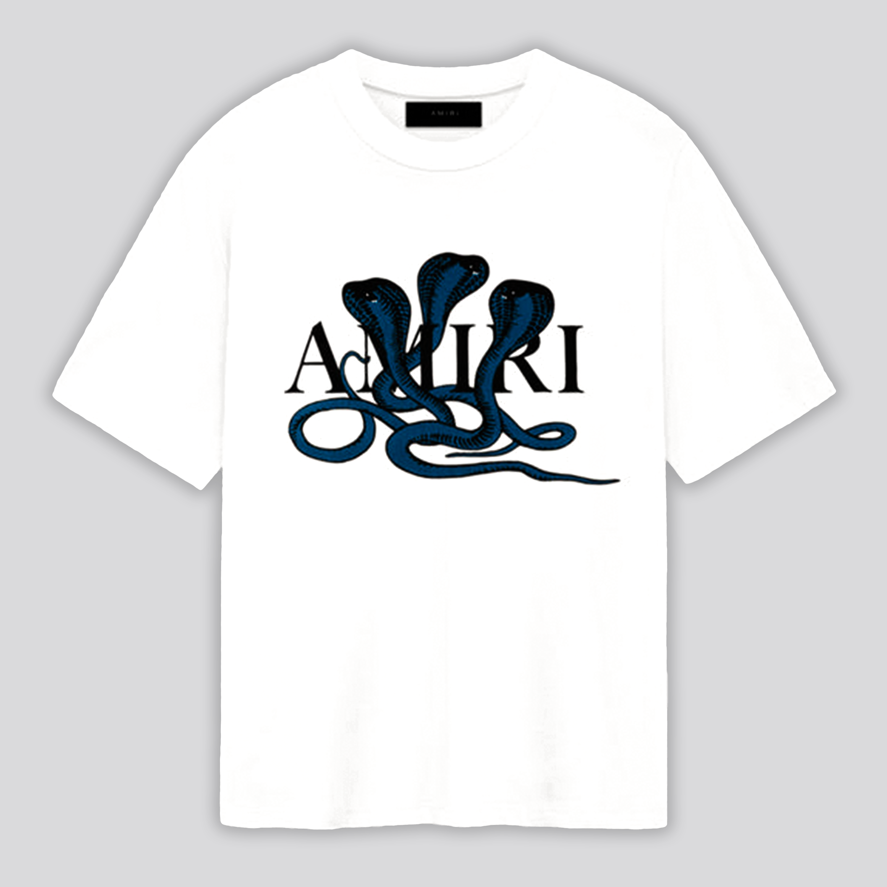 Camiseta Blanca AMIRI Snake