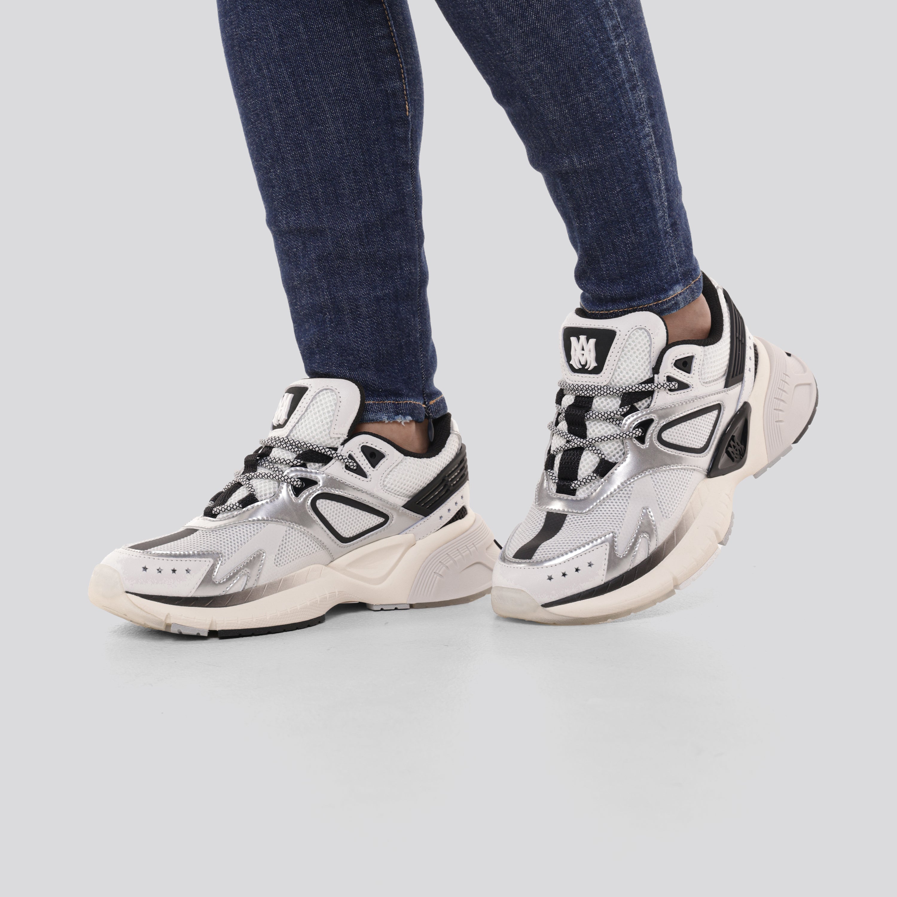 Sneakers Plateados AMIRI MA Runner