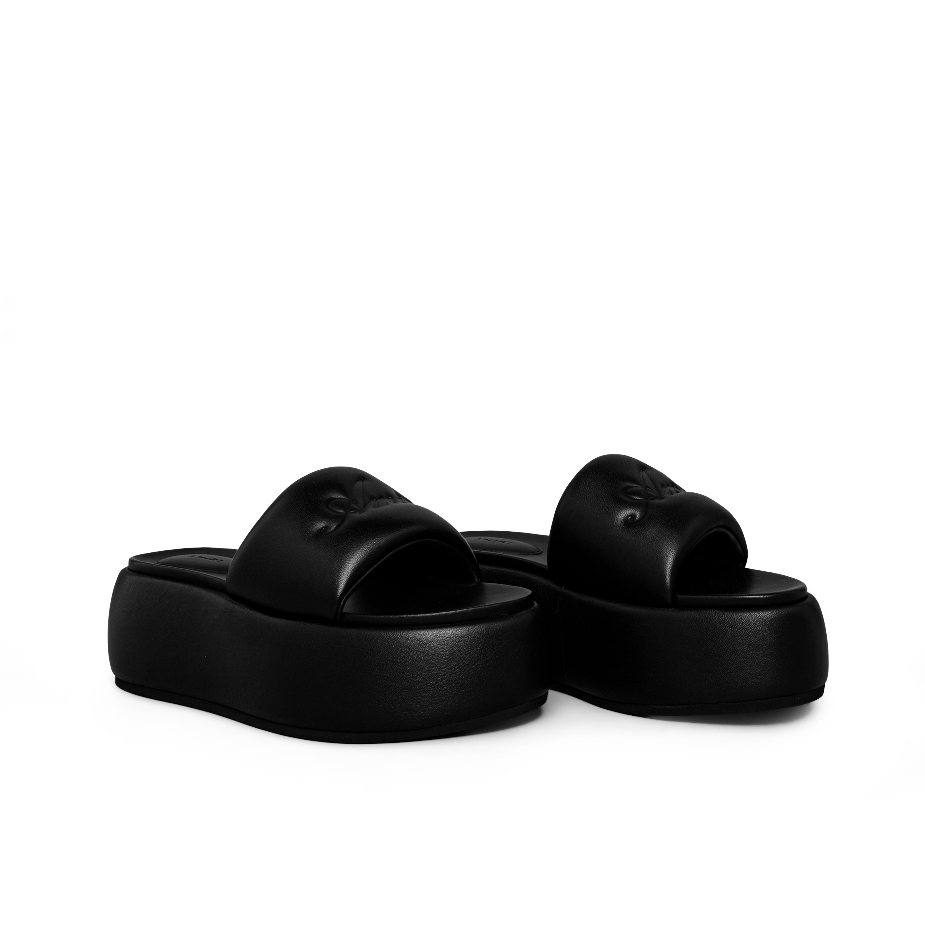 Sandalias Negras AMIRI Platform