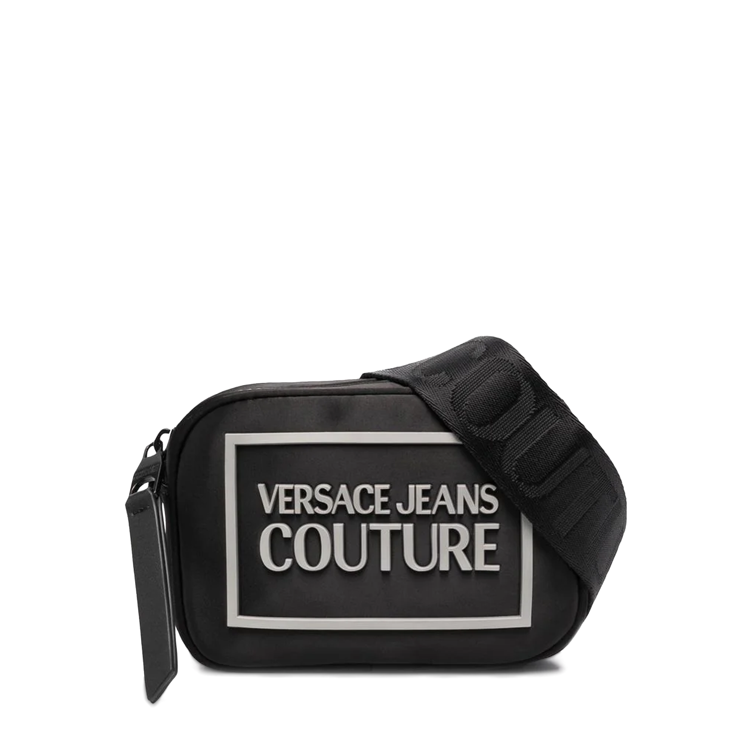 Bolso Negro Versace Jeans Couture Logo