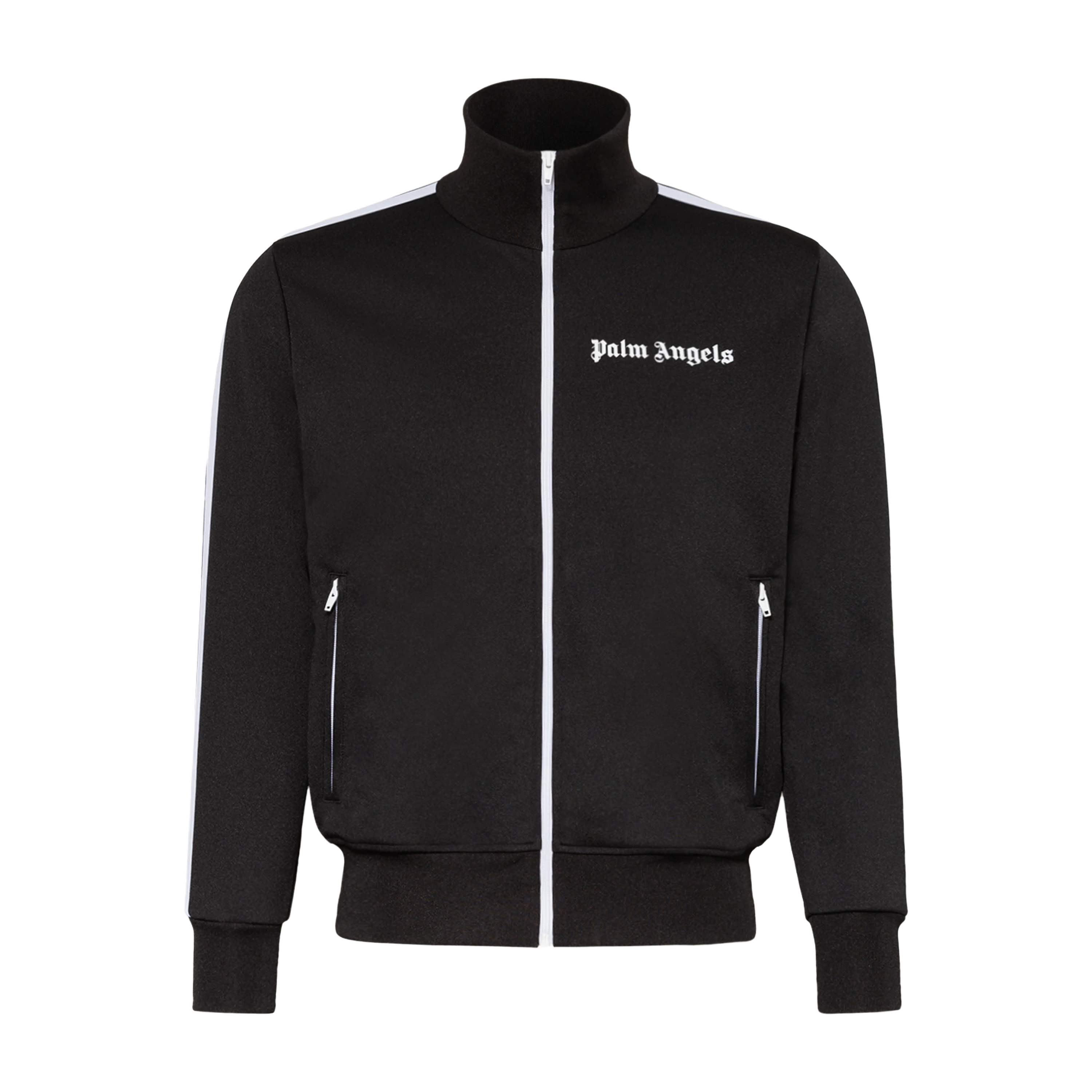 Chaqueta Negra Palm Angels Logo