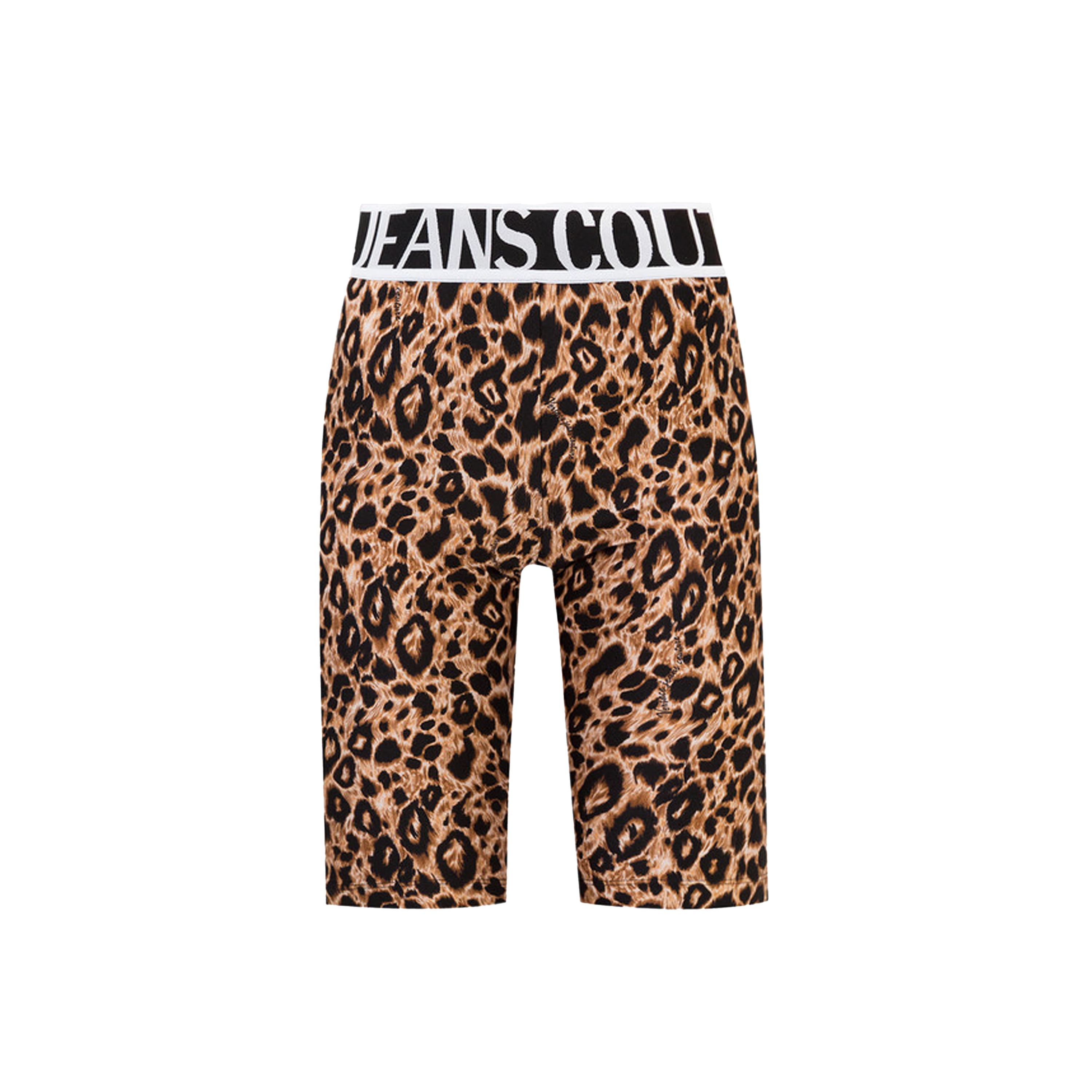 Leggins Negro Versace Jeans Couture Leopard Print