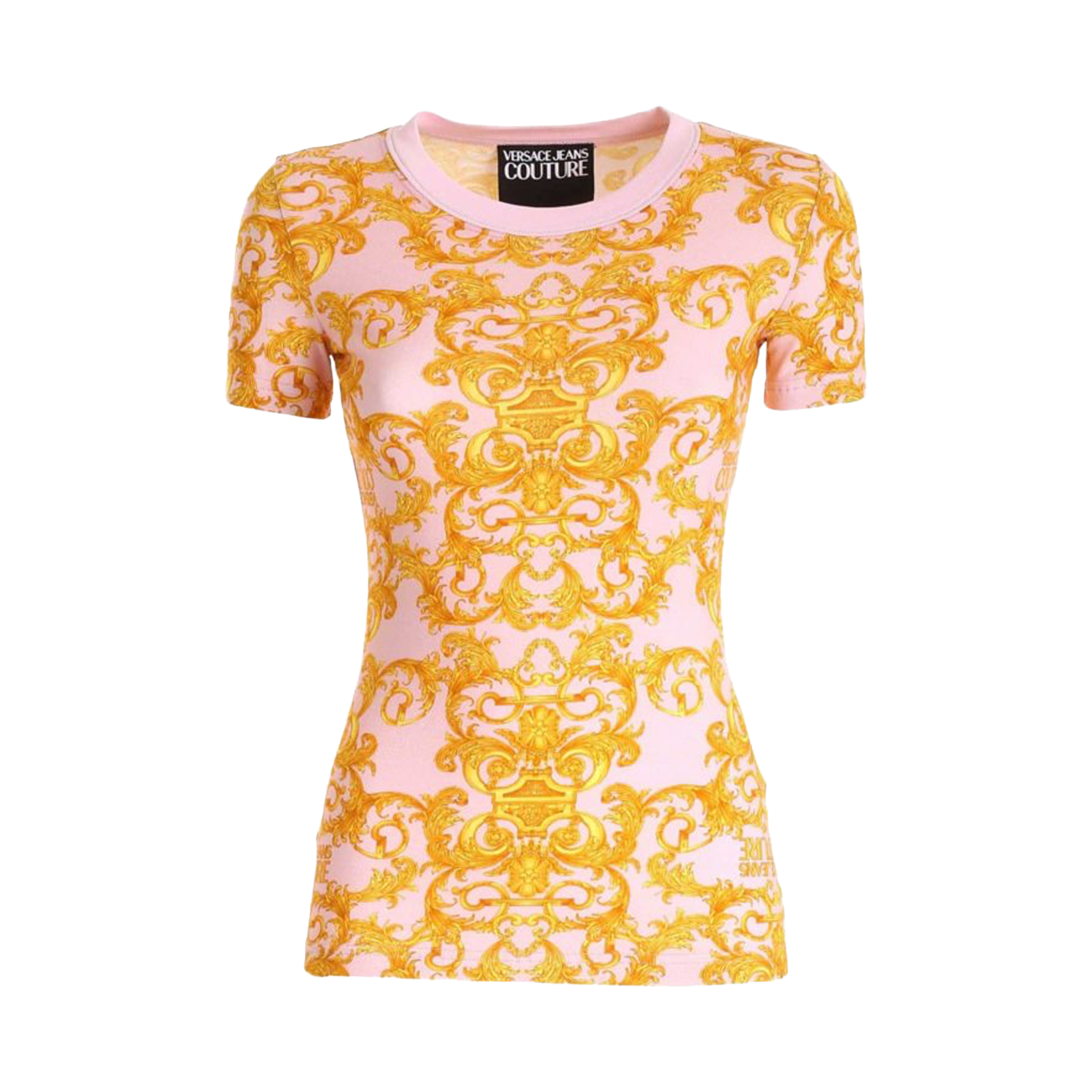 Camiseta Rosada Versace Jeans Couture Barocco
