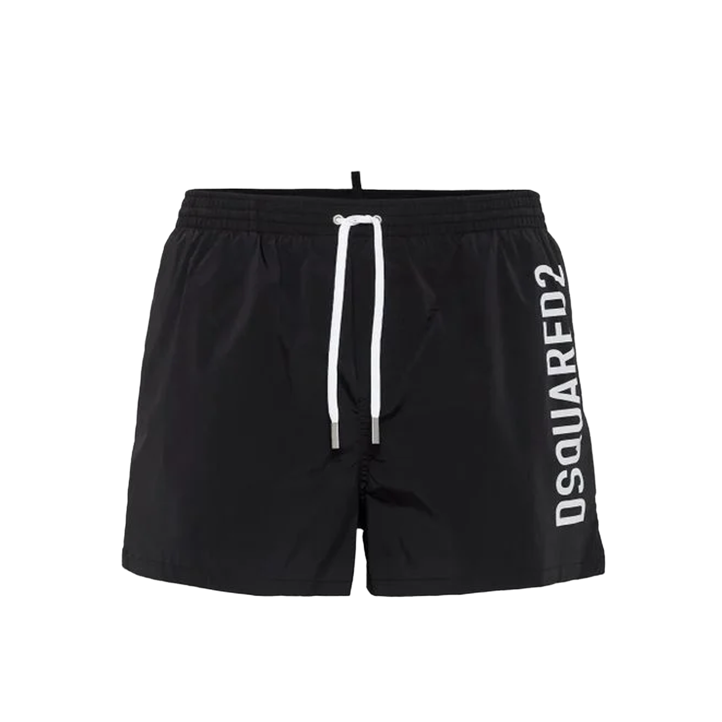 Pantaloneta Negro Dsquared2 Vertical Logo