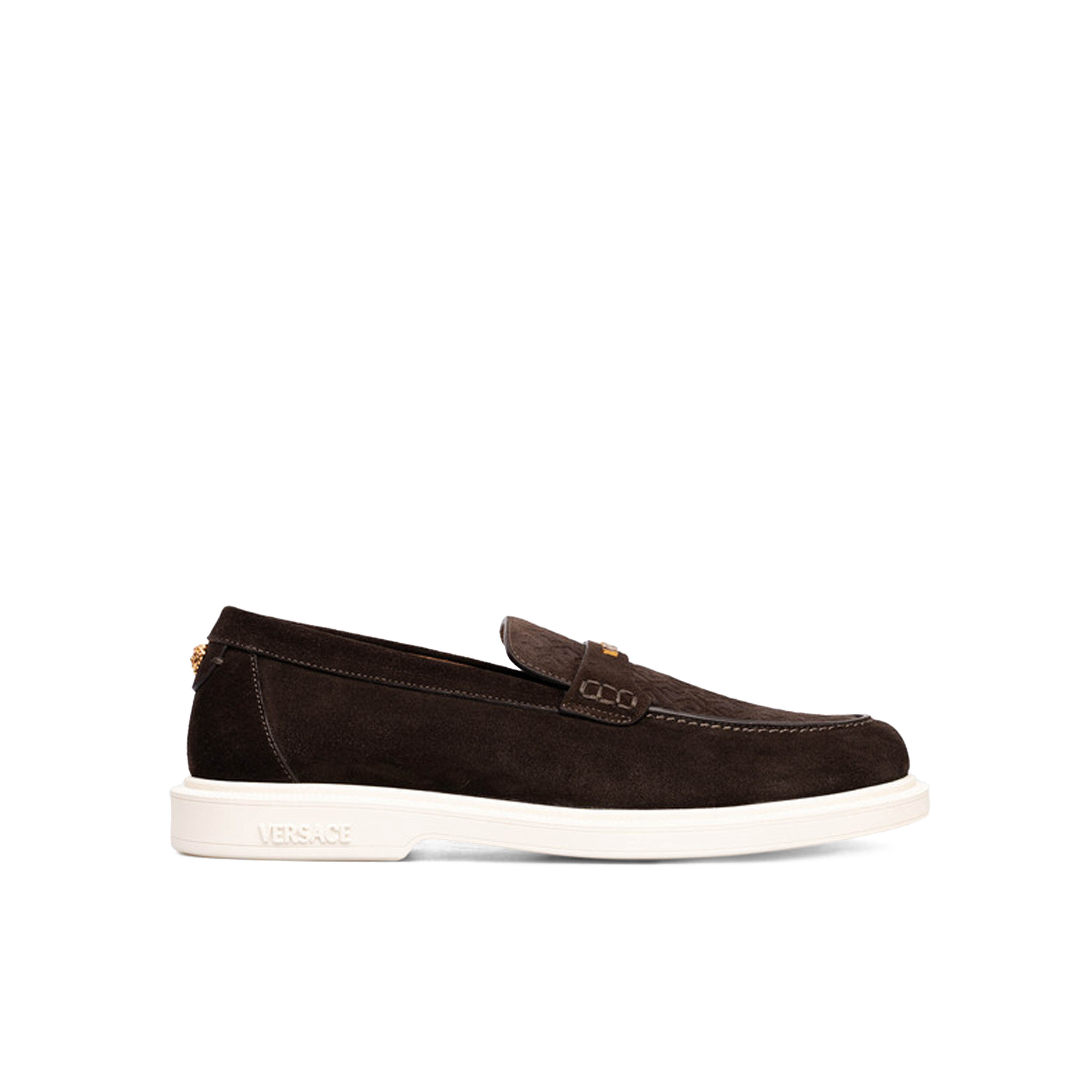 Mocassine Café Versace Giuliano