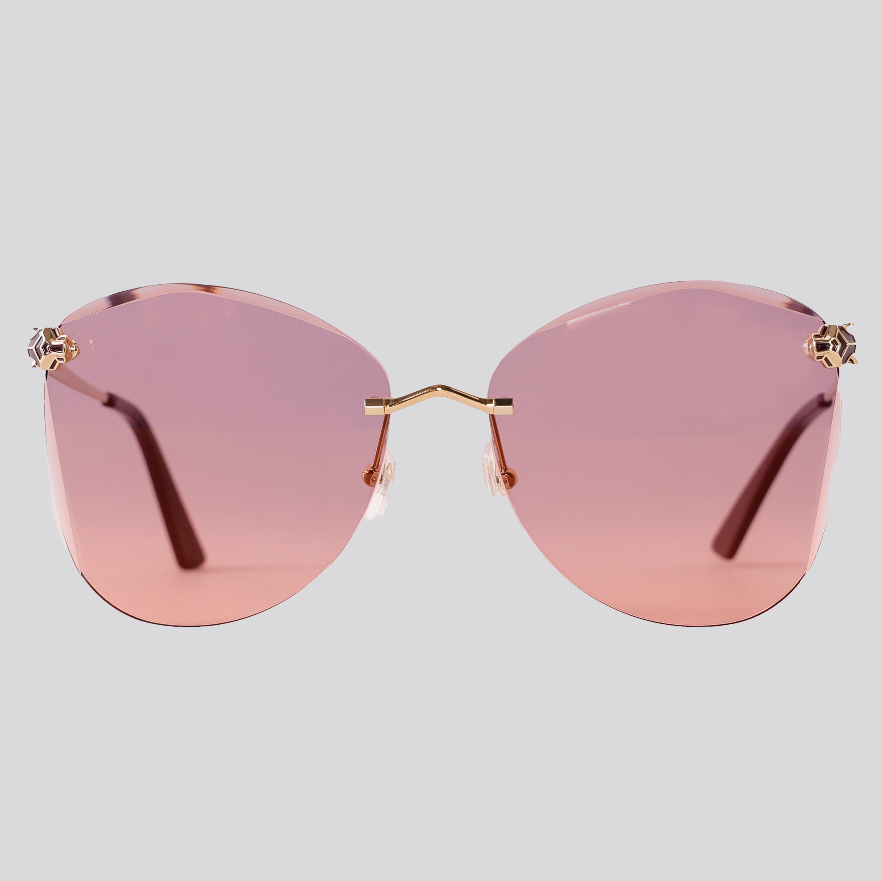 Gafas de Sol Oro Rosa  Cartier Panthere