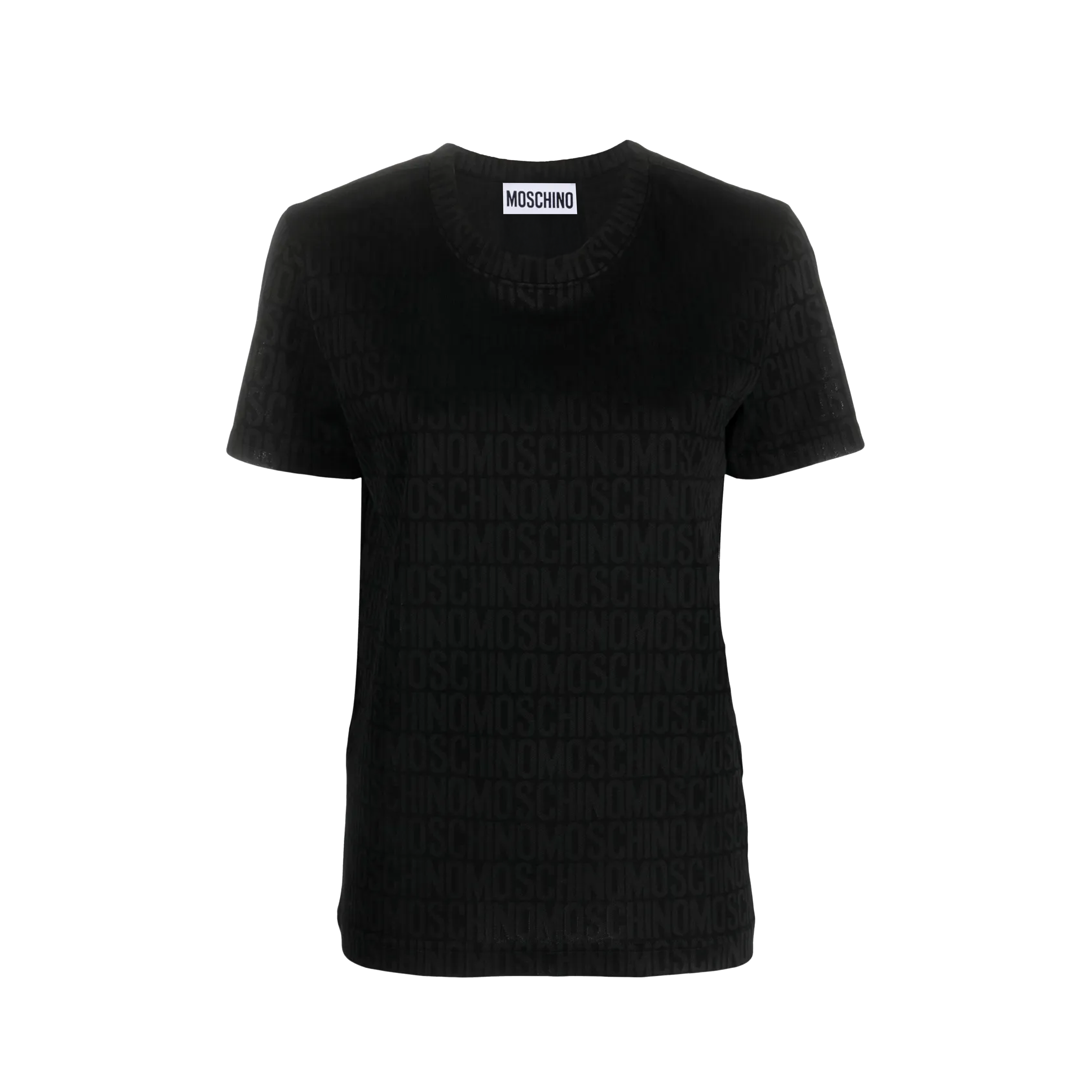 Buzo Negro Moschino Multlogo