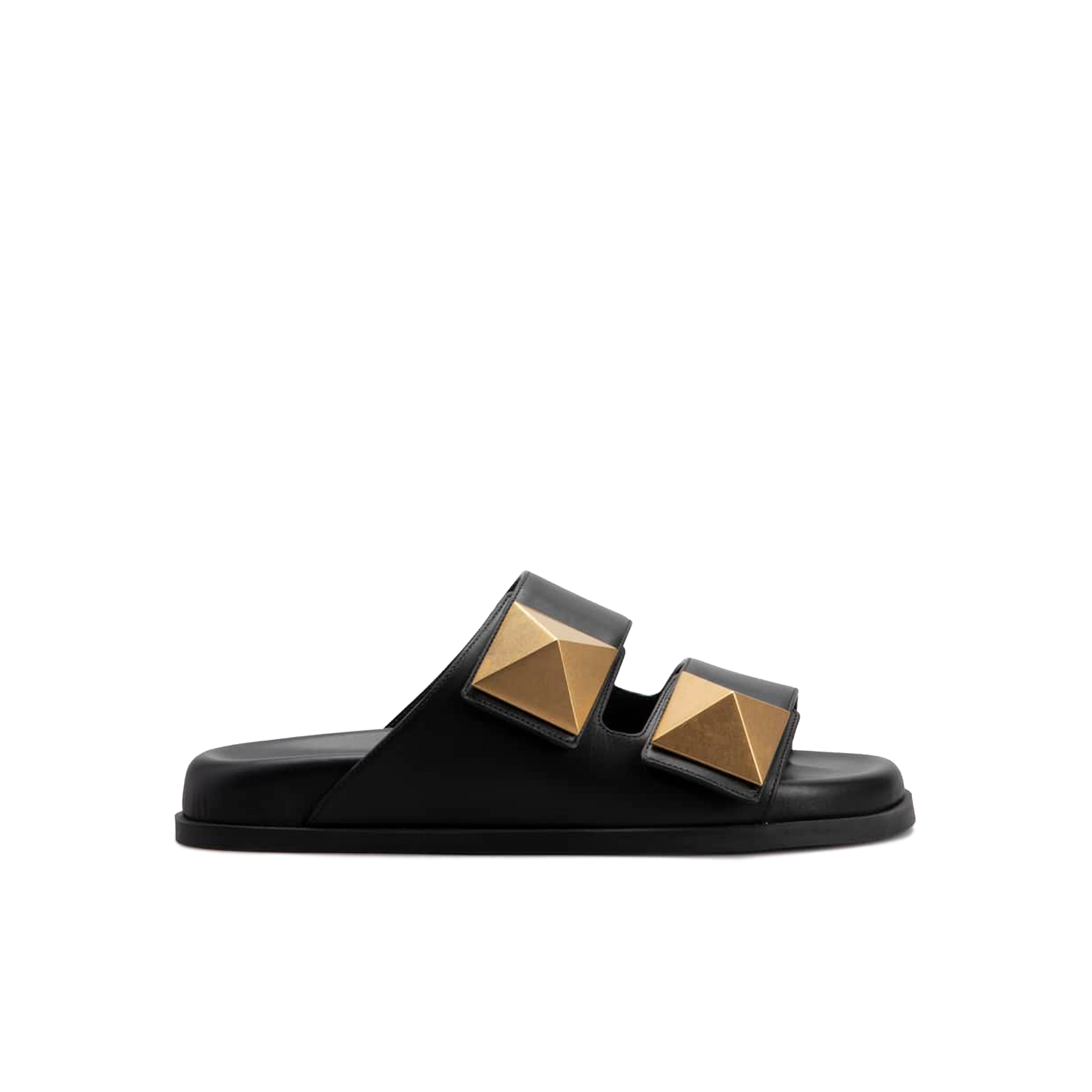 Sandalias Negras Valentino Big Stud