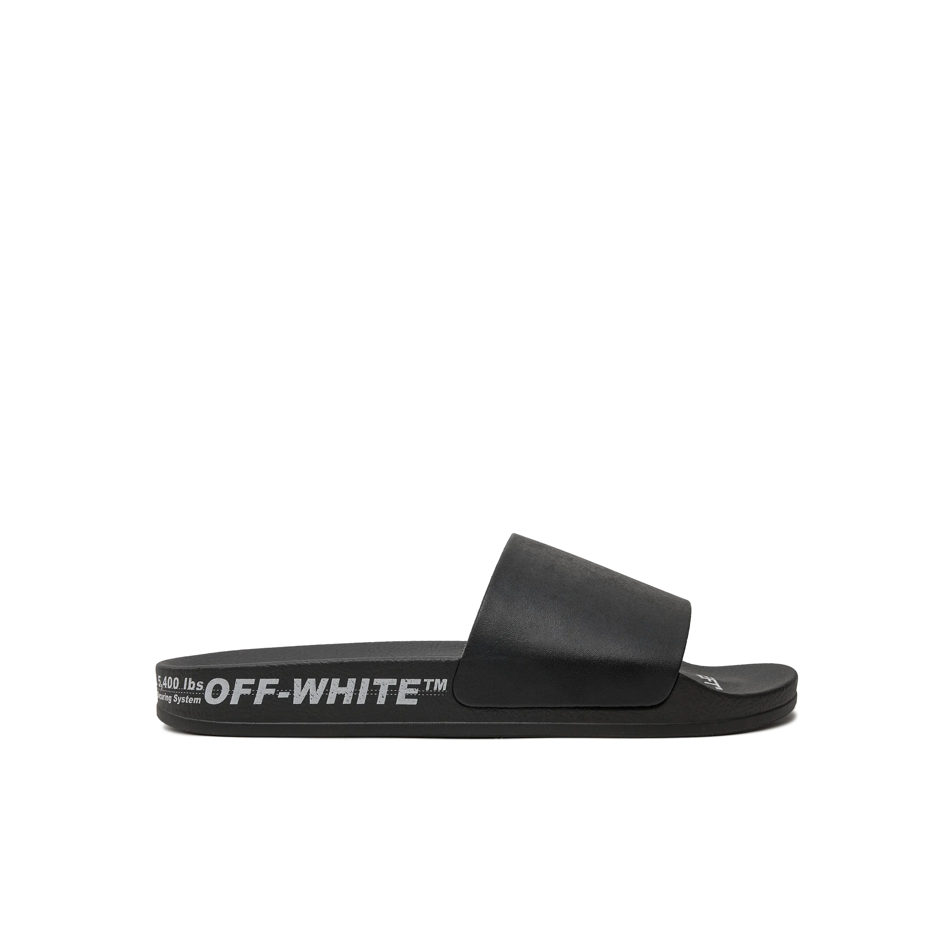 Sandalias Negras Off-White Industrial
