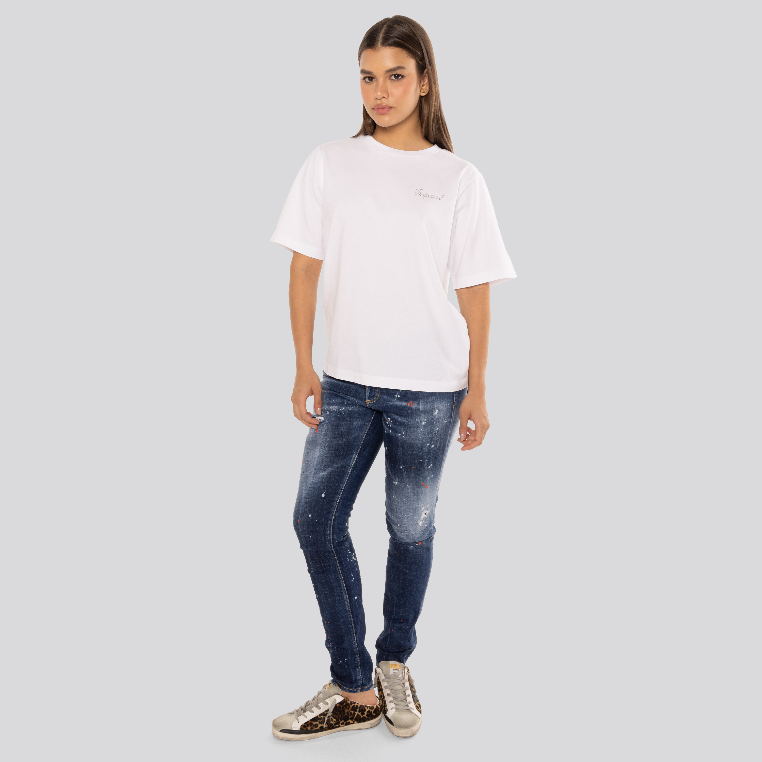 Jeans Denim Dsquared2 Painted (Medium Waist Jennifer Jean)