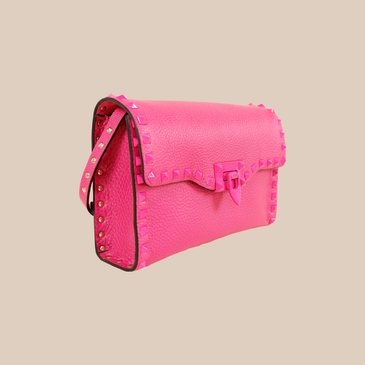Bolso Rosa Valentino Multirockstuds