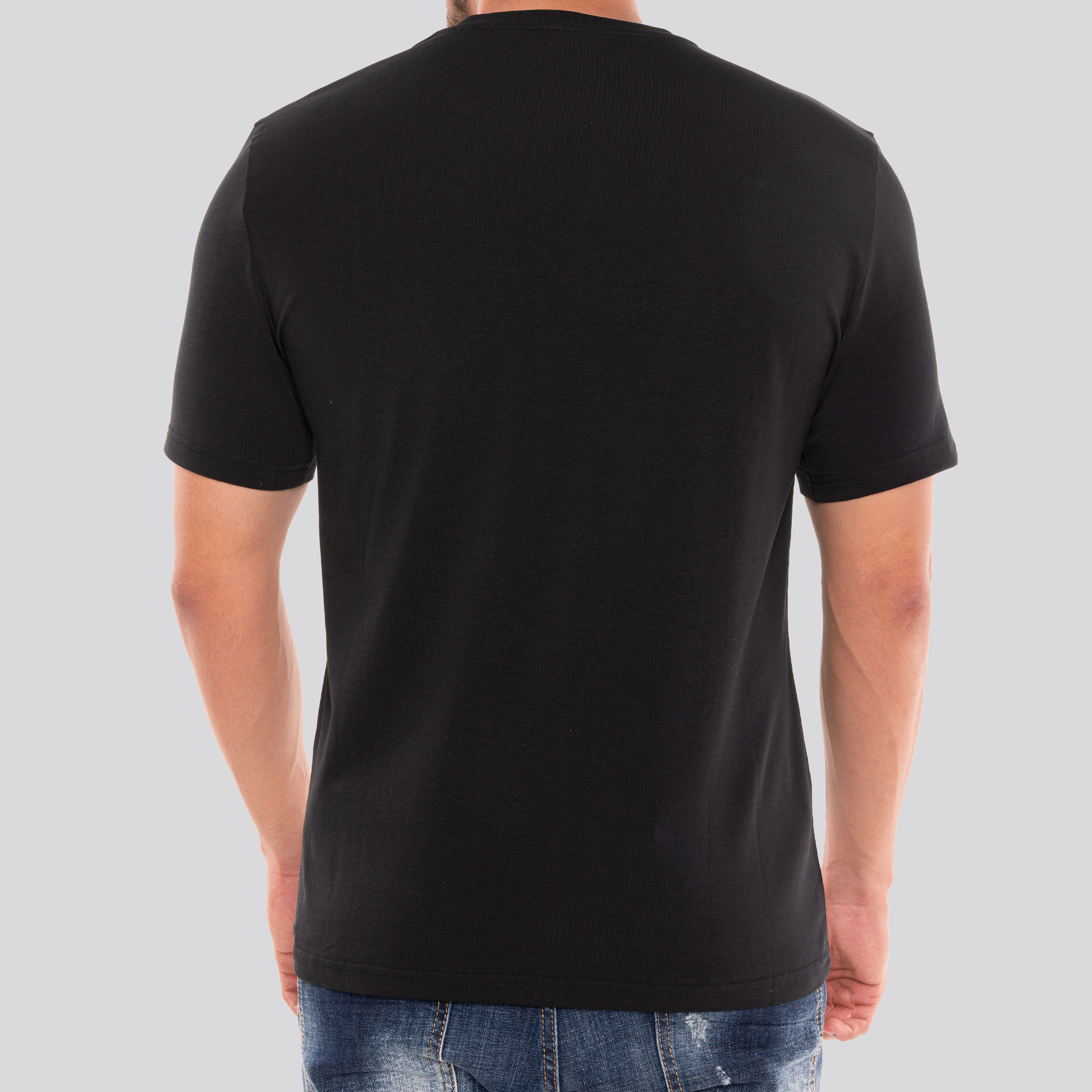 Camiseta Negra Moschino Sign