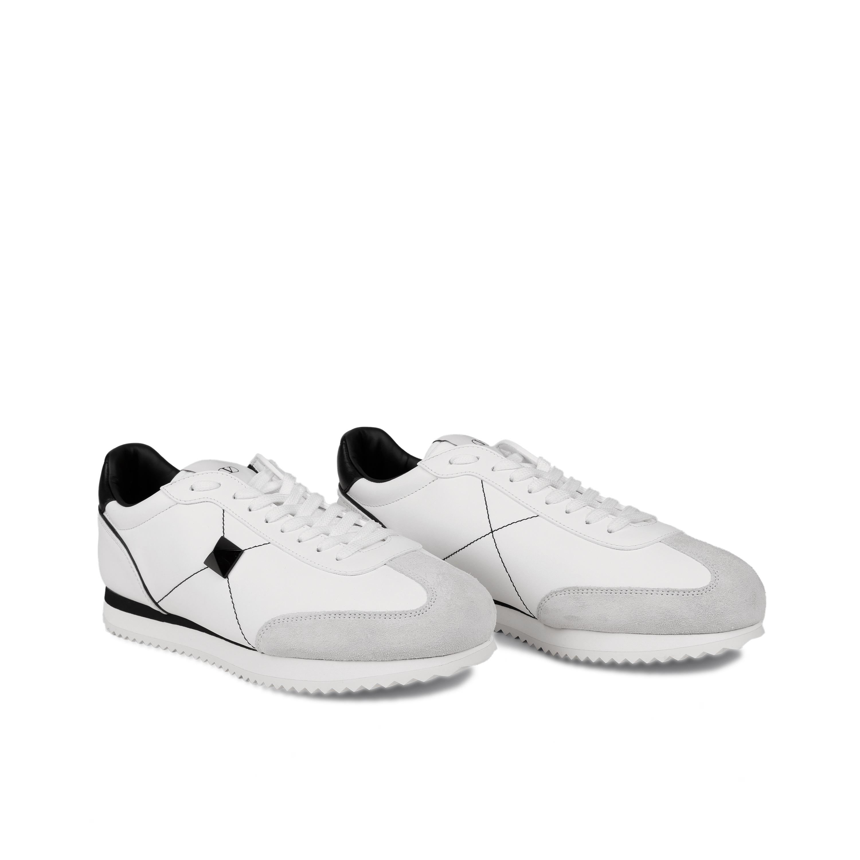 Sneakers Blanco/Negro Valentino Retro