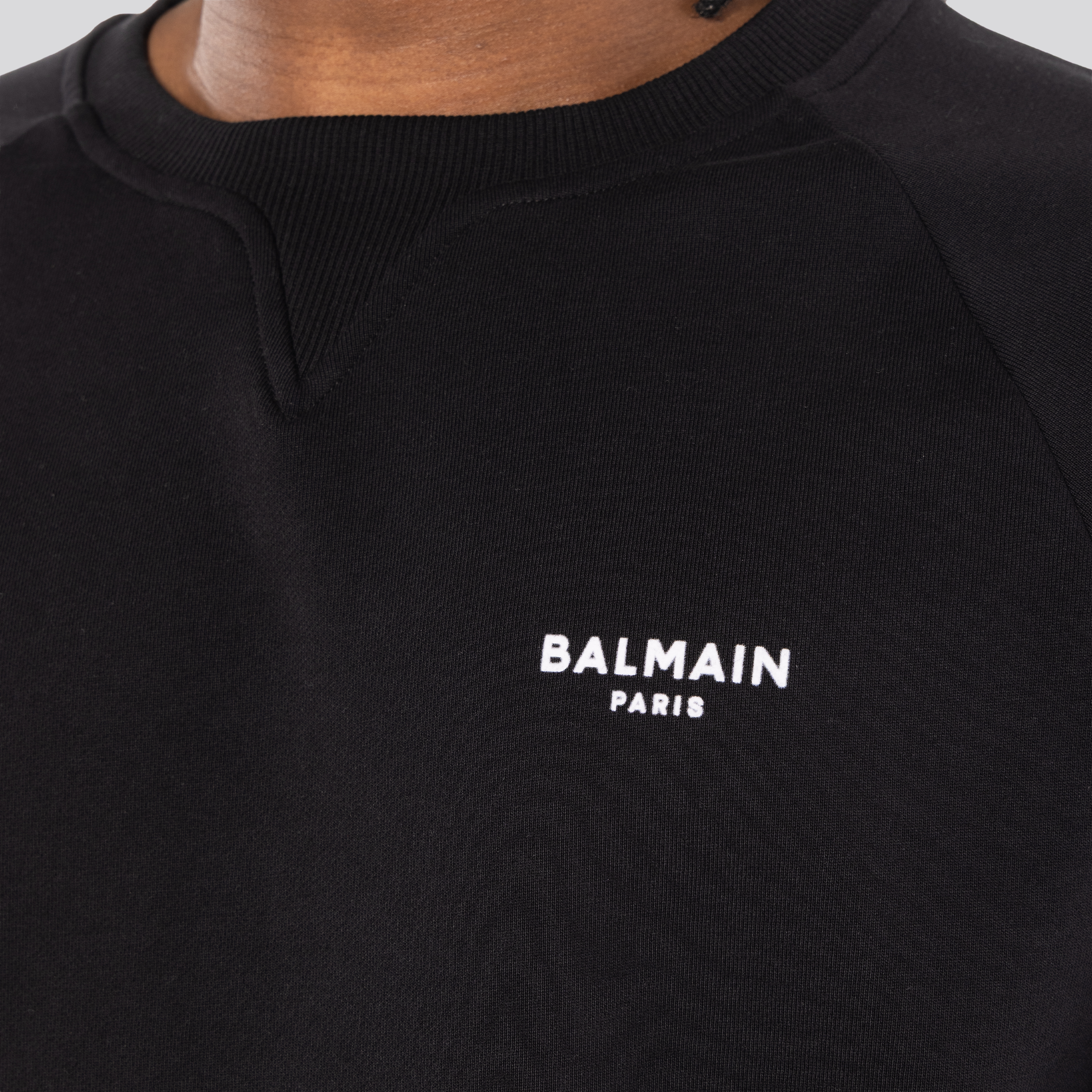 Buzo Negro Balmain Flock