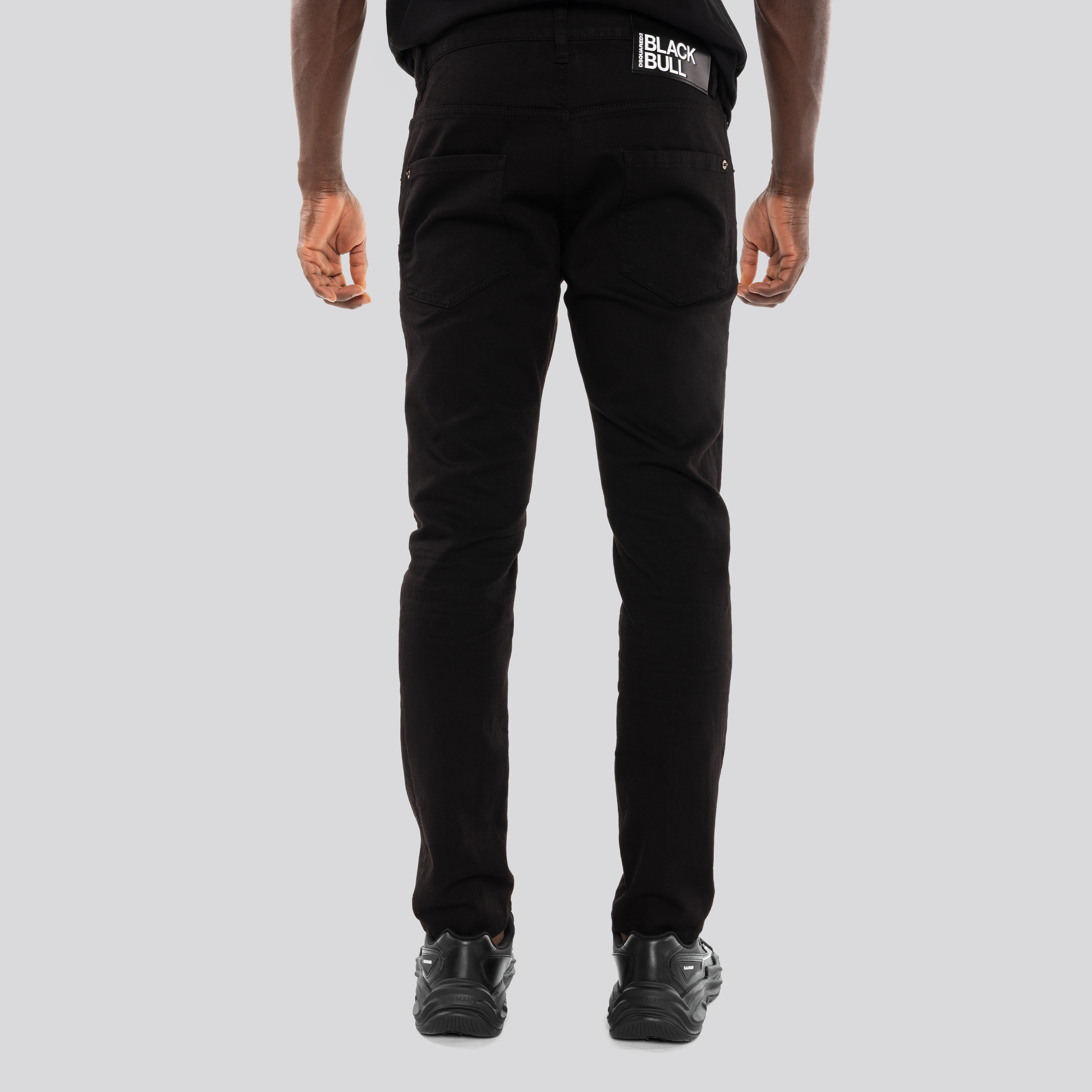 Jeans Negro Dsquared2 Icon Bull (Skater Jean)