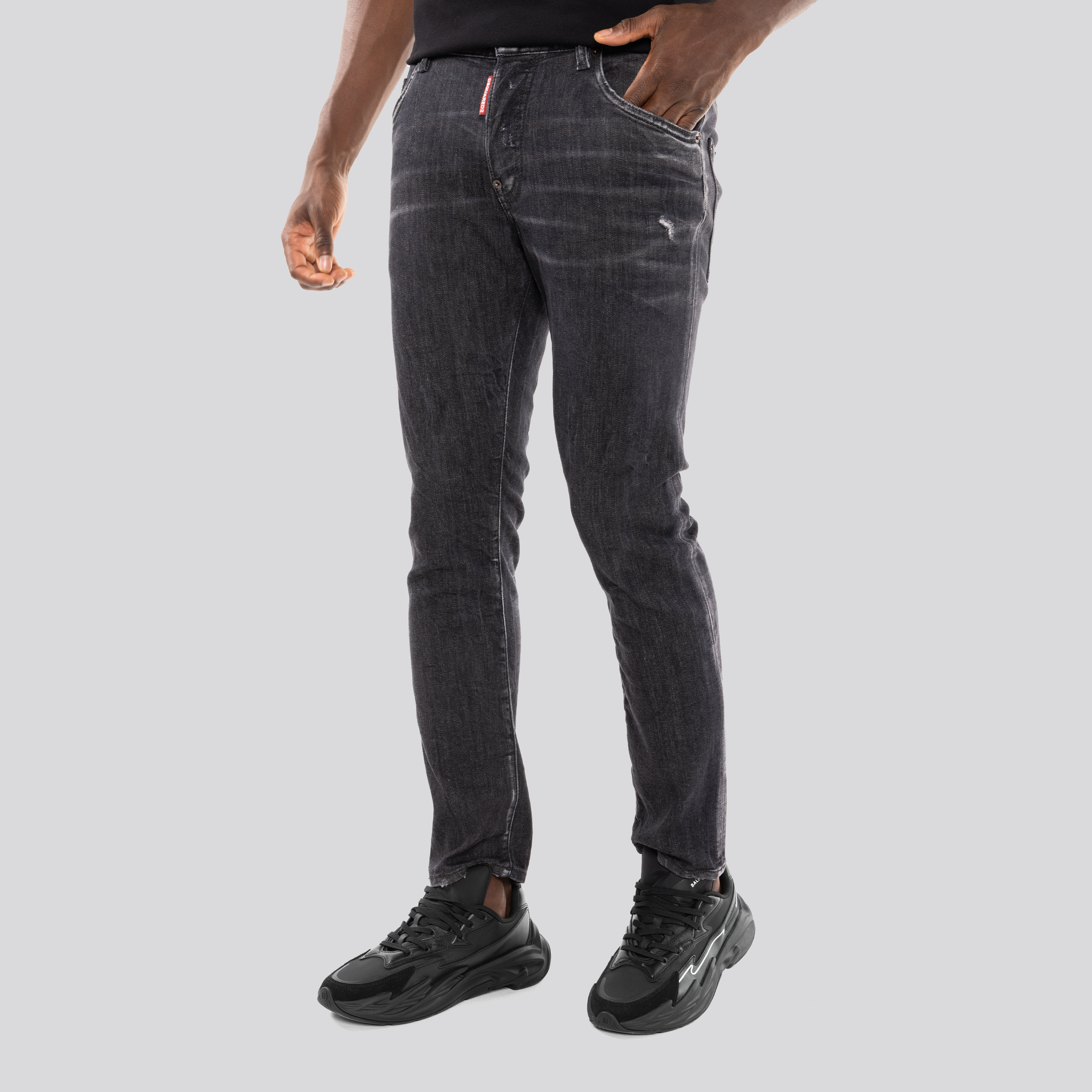 Jeans Negro Dsquared2 Basic (Skater Jean)