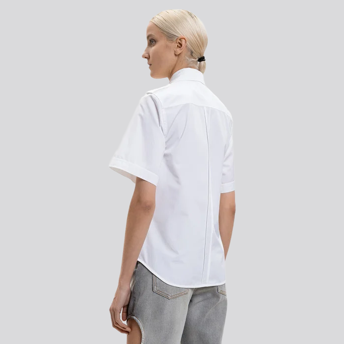 Camisa Blanca Off-White Pockets