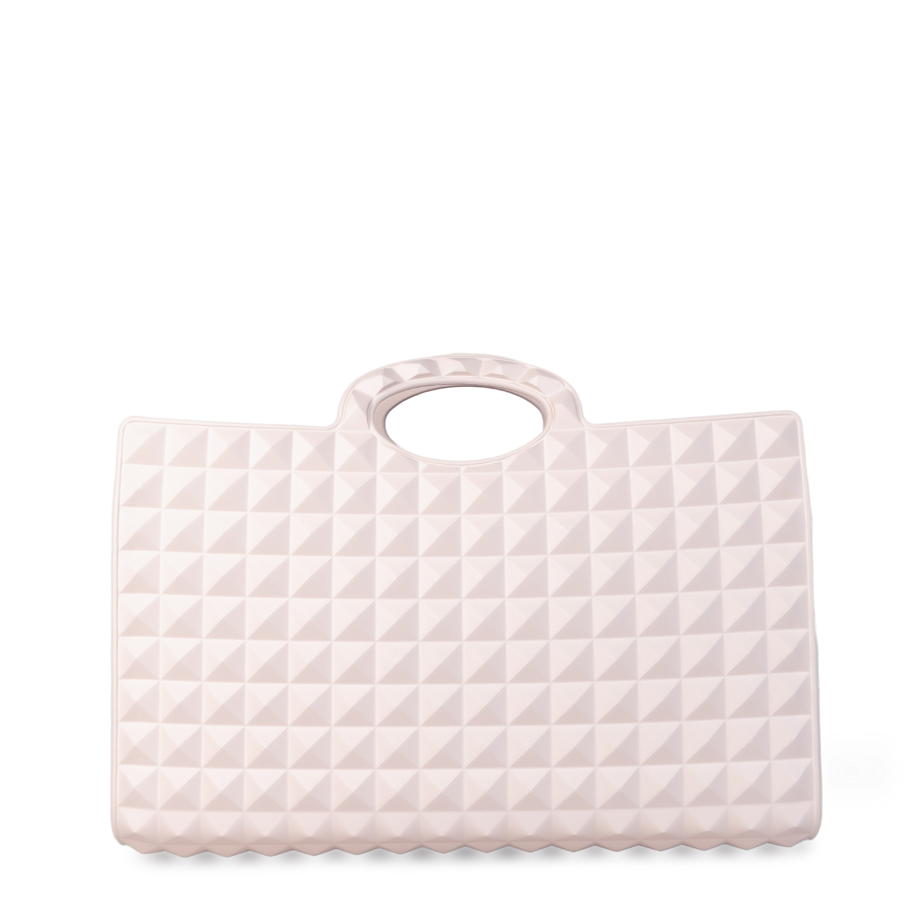 Bolso Transparente Rose Valentino Roman Stud