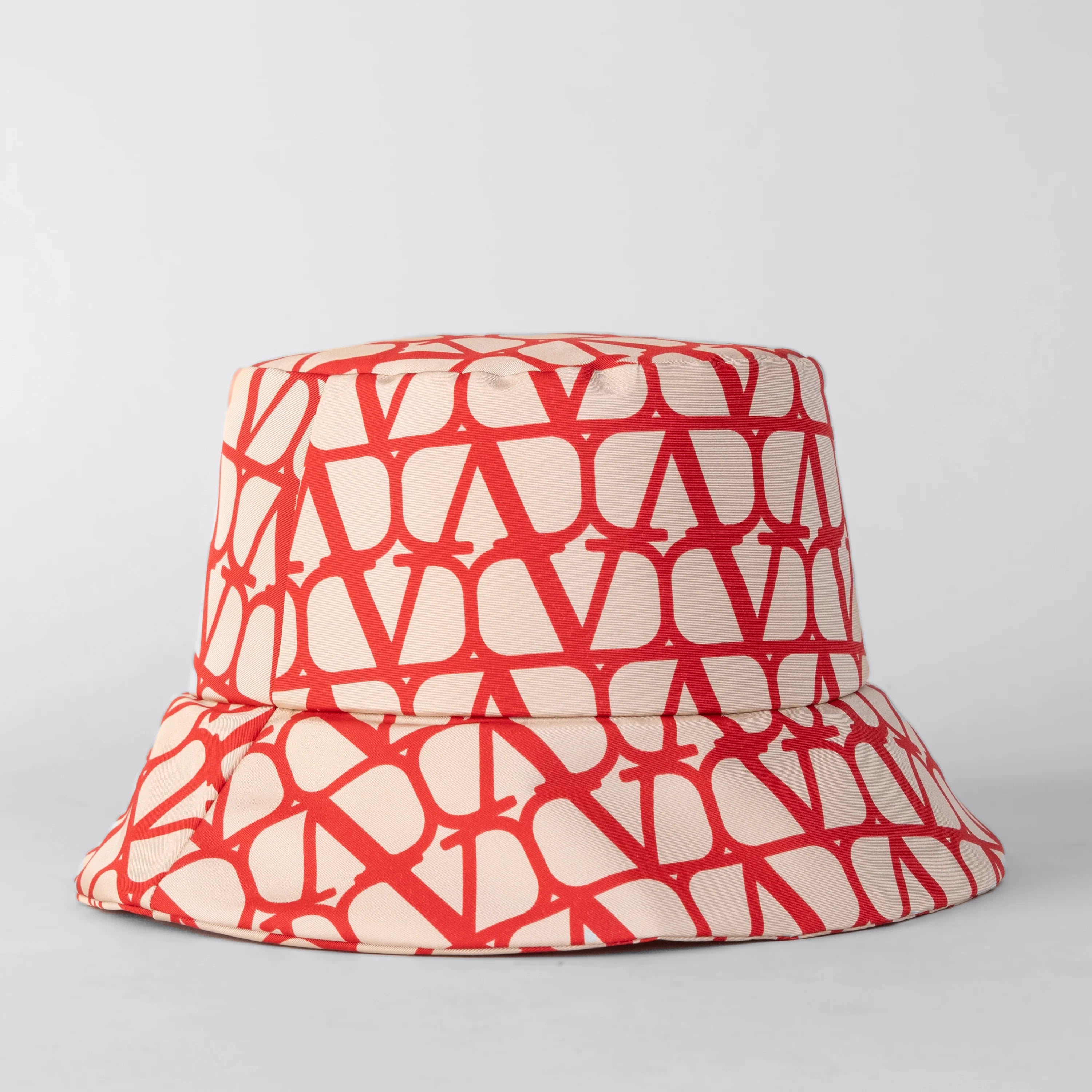 Gorro Beige Rojo Valentino Vlogo Iconographe