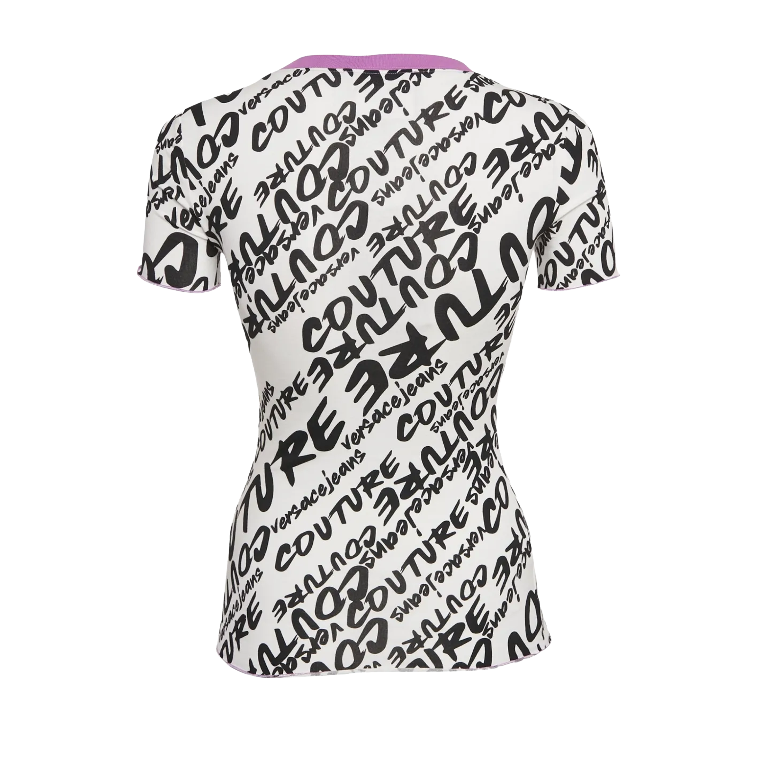 Camiseta Rosada Versace Jeans Couture Multi Logo