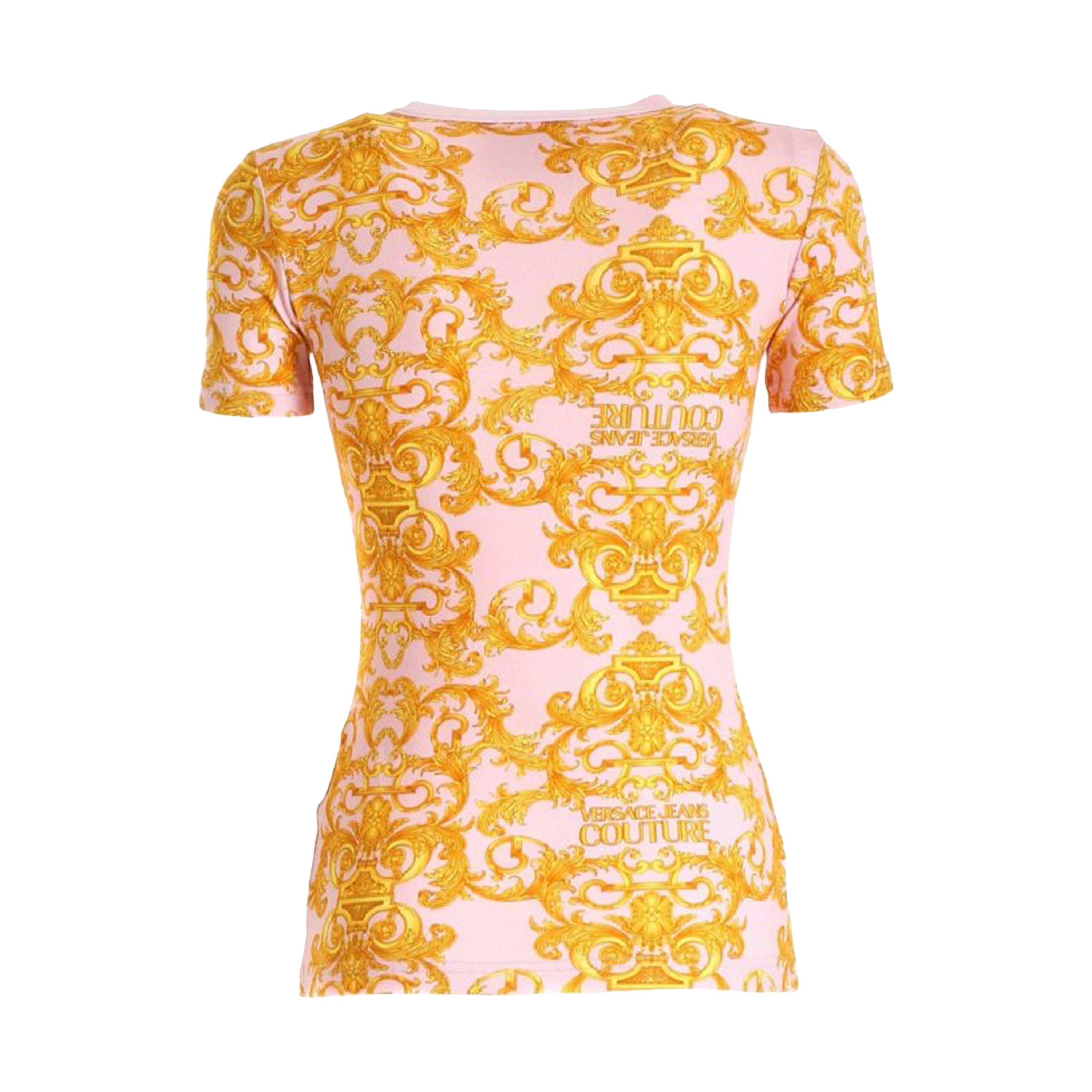 Camiseta Rosada Versace Jeans Couture Barocco