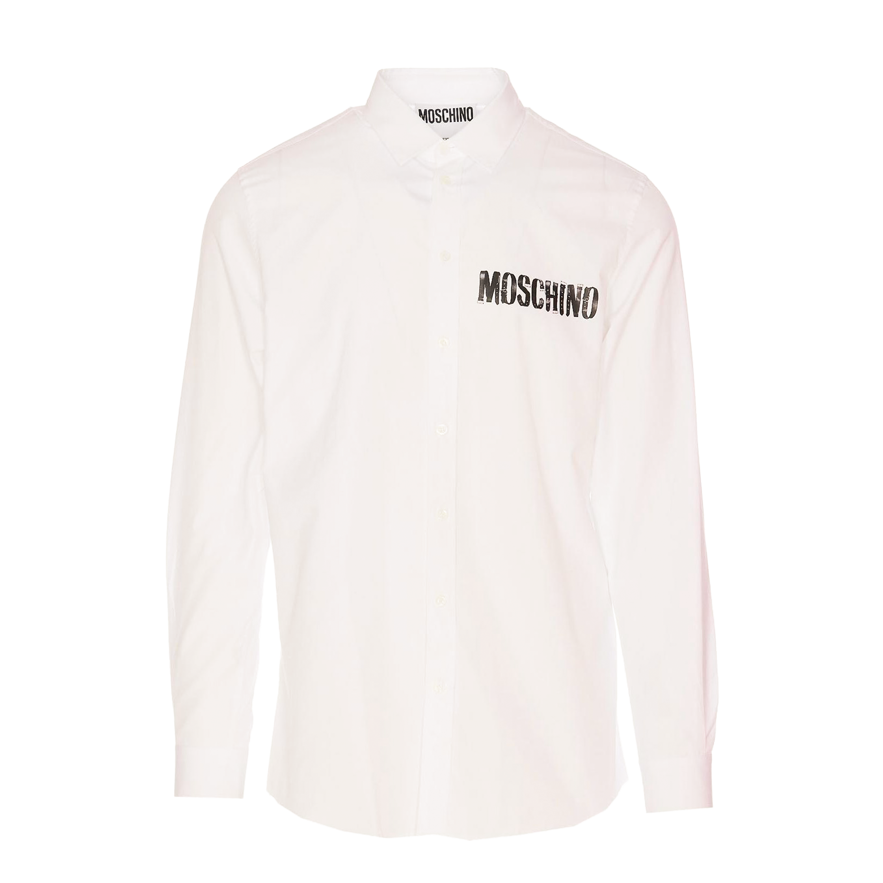 Camisa Blanca Moschino Logo