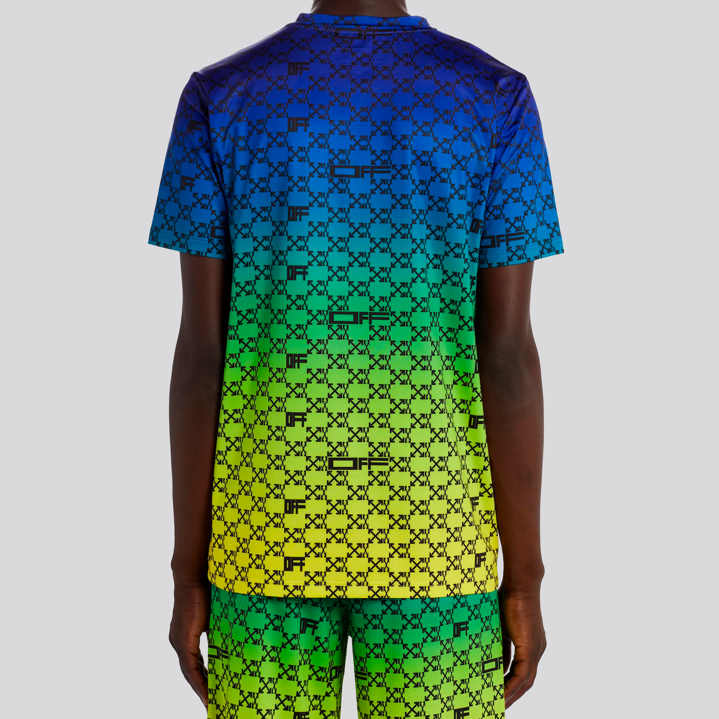 Camiseta Multicolor Off-White Logo Monogram W