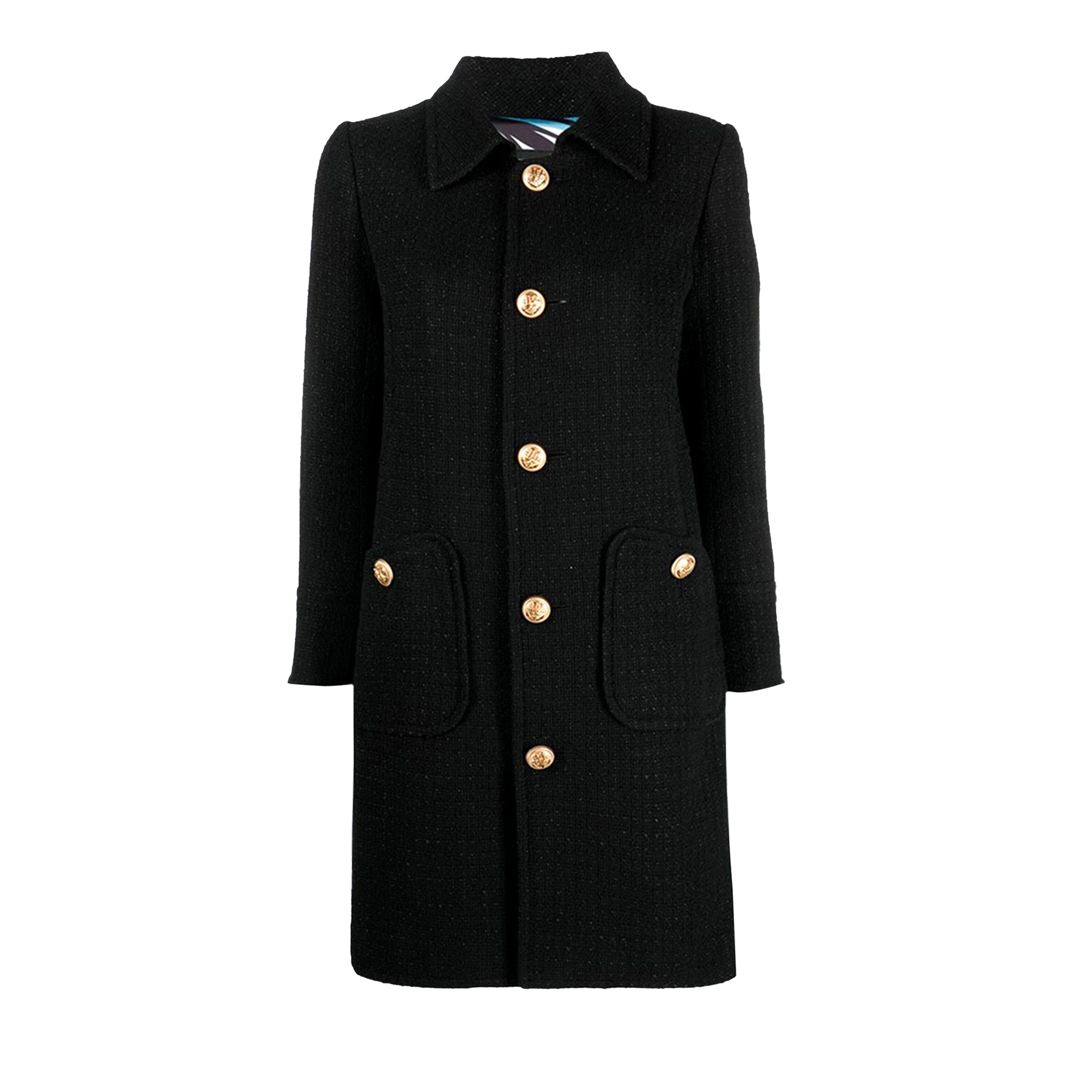 Abrigo Negro Dsquared2