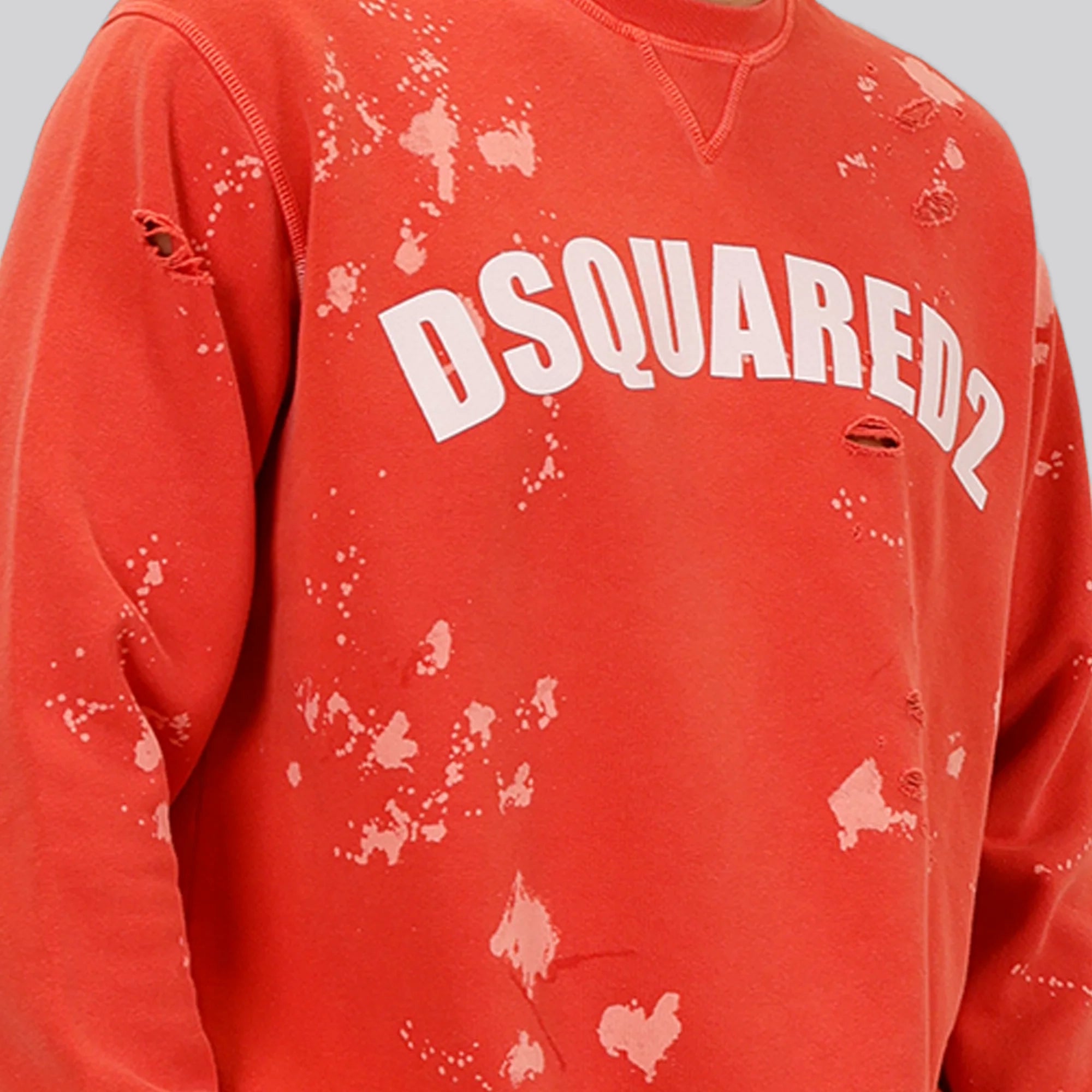 Buzo Rosado Dsquared2 Ripped