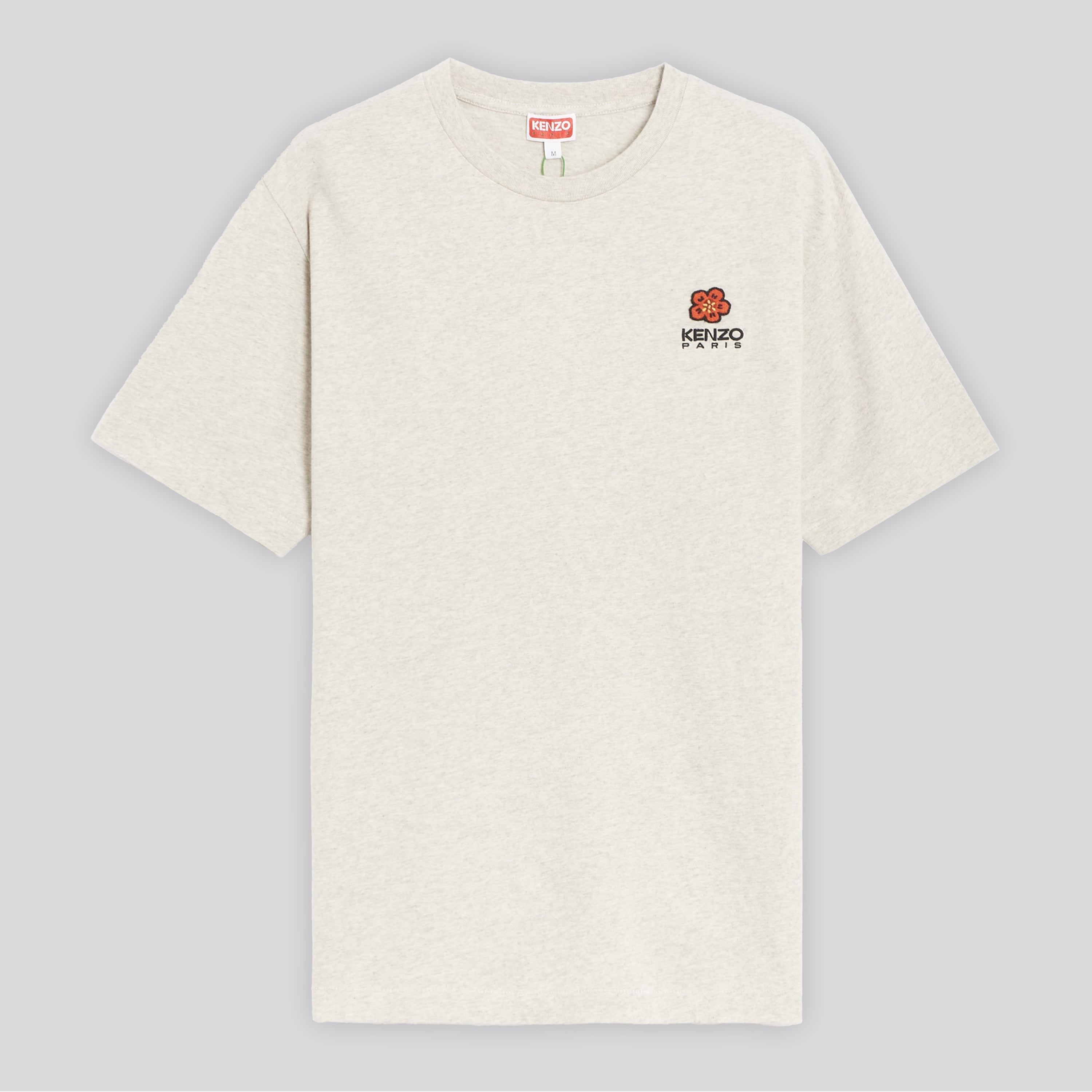 Camiseta Gris KENZO Flower Logo