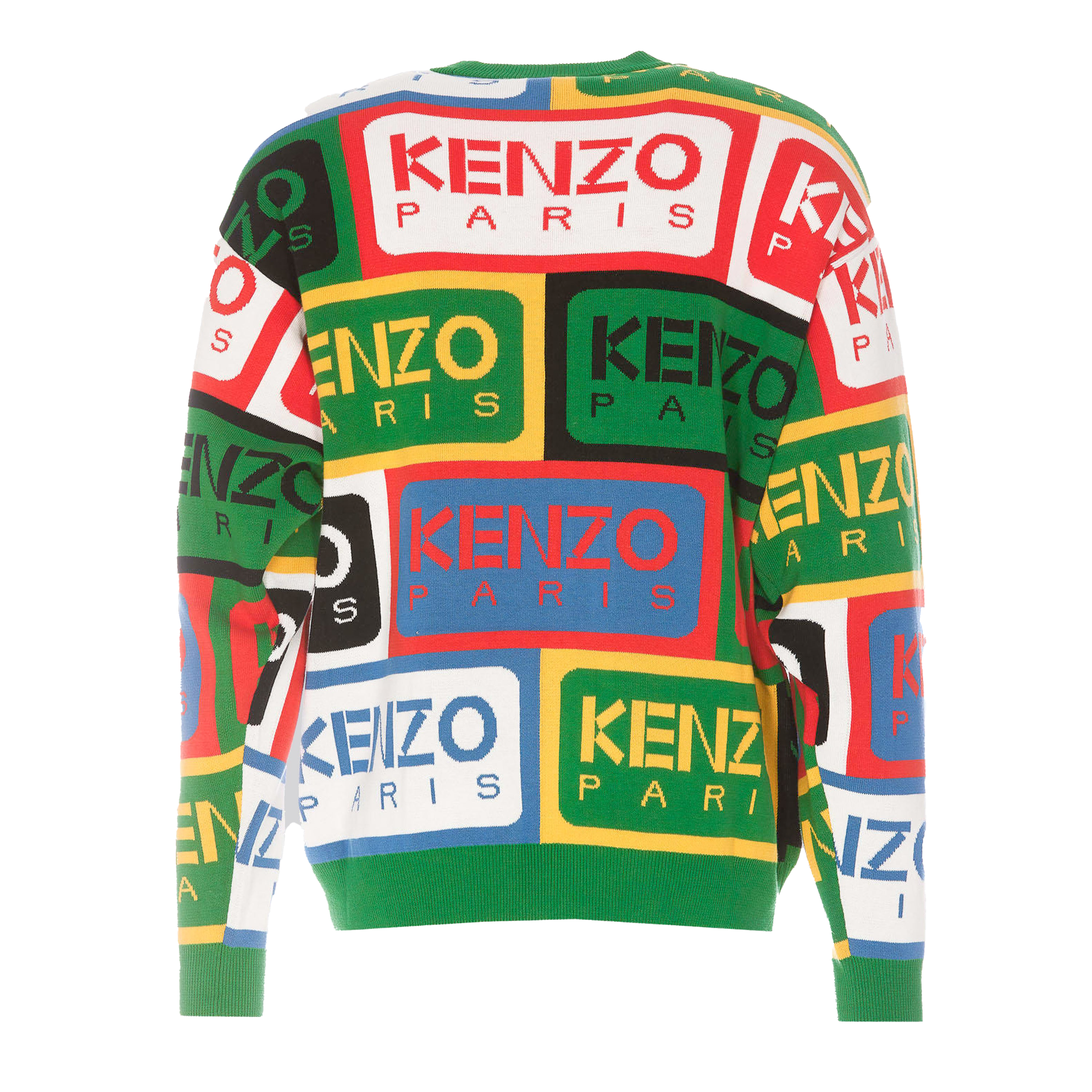 Suéter Multicolor Kenzo Multilogos
