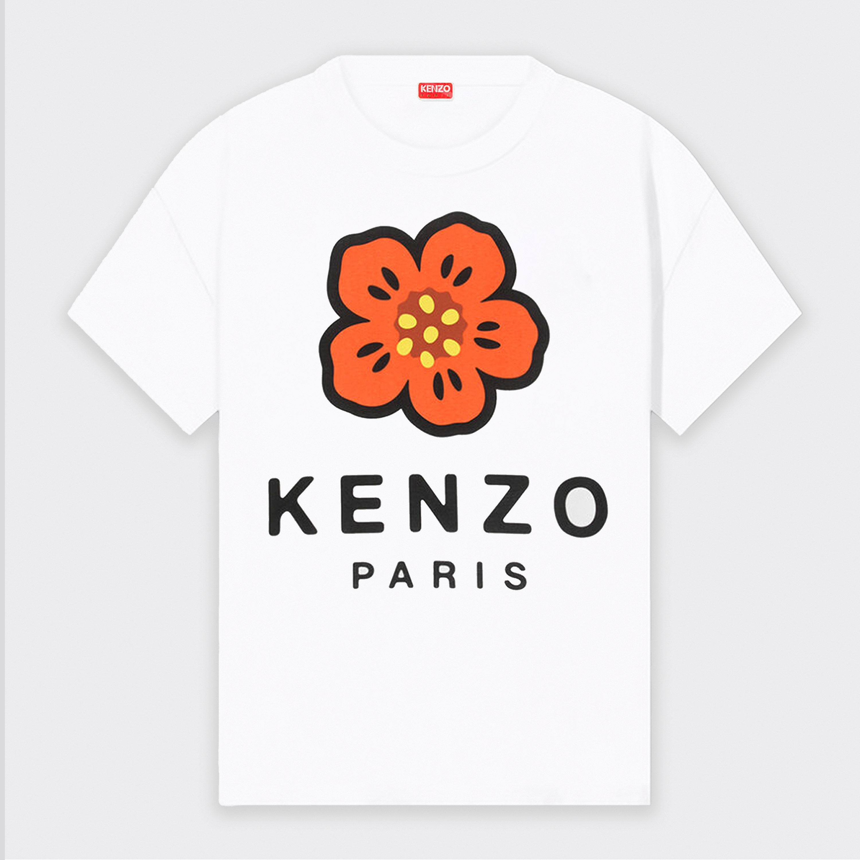 Camiseta Blanca KENZO Boke Flower