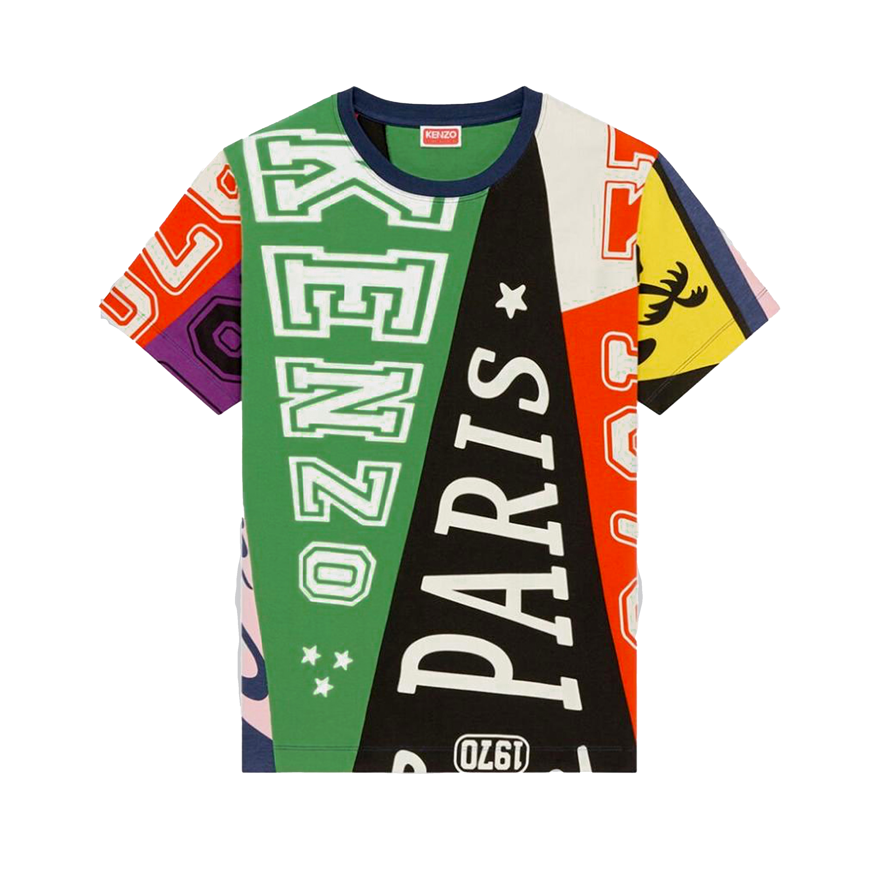 Camiseta Multicolor Kenzo Logo