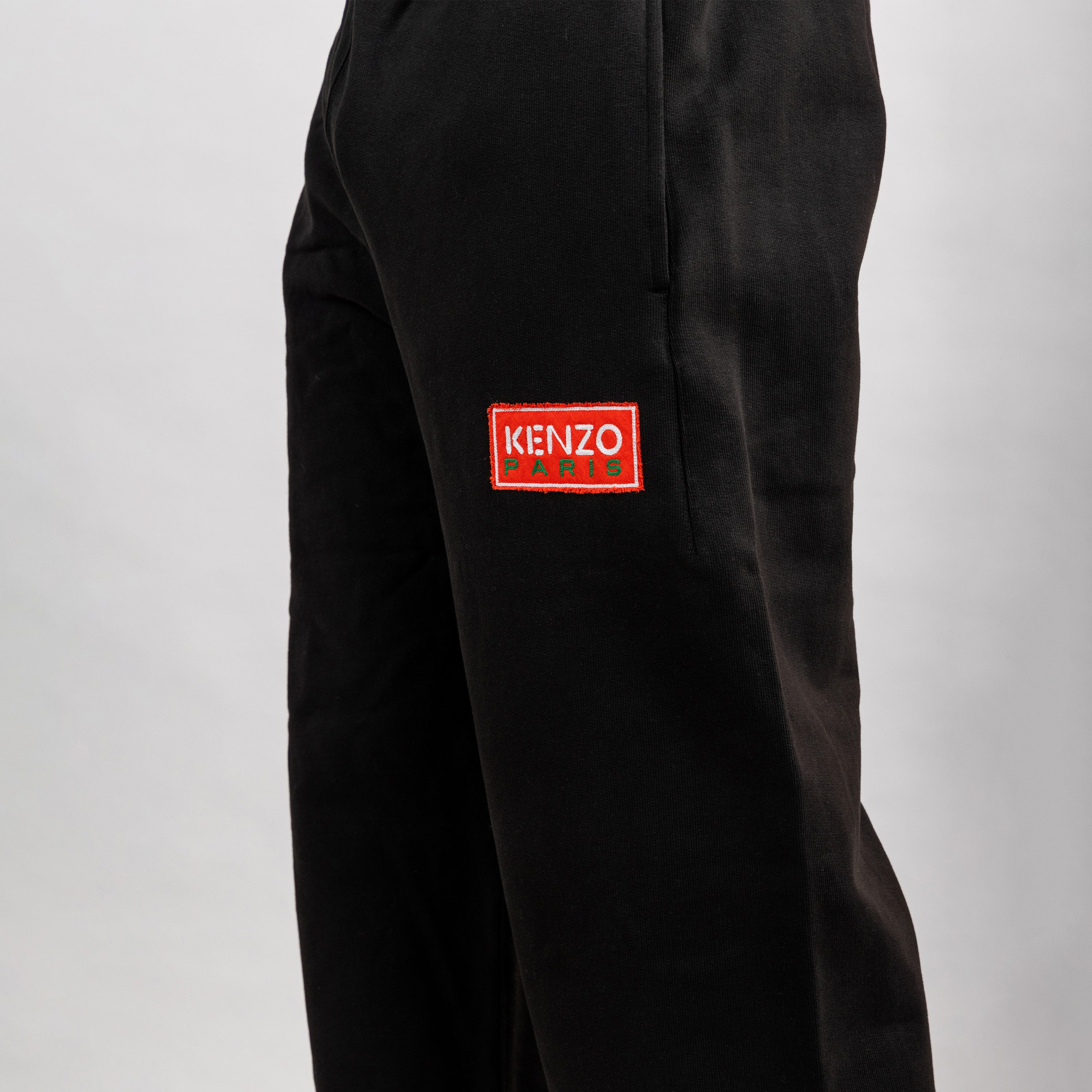 Jogger Negro Negro Kenzo Paris Logo