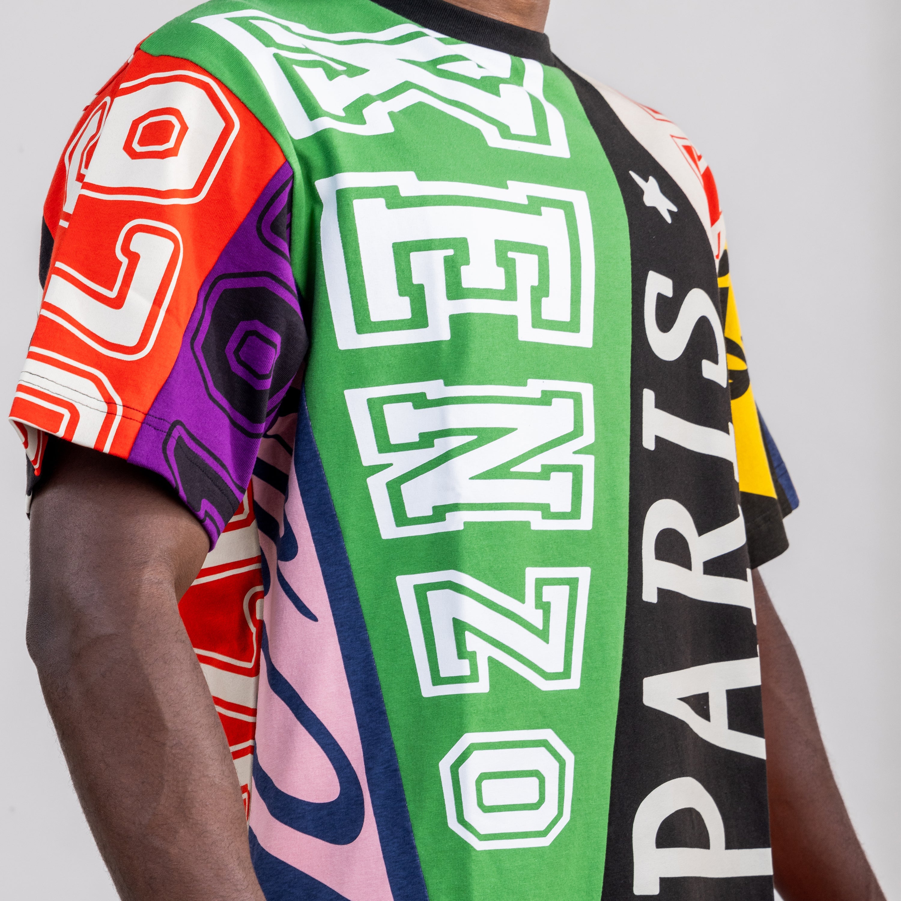 Camiseta Multicolor Kenzo Paris Star