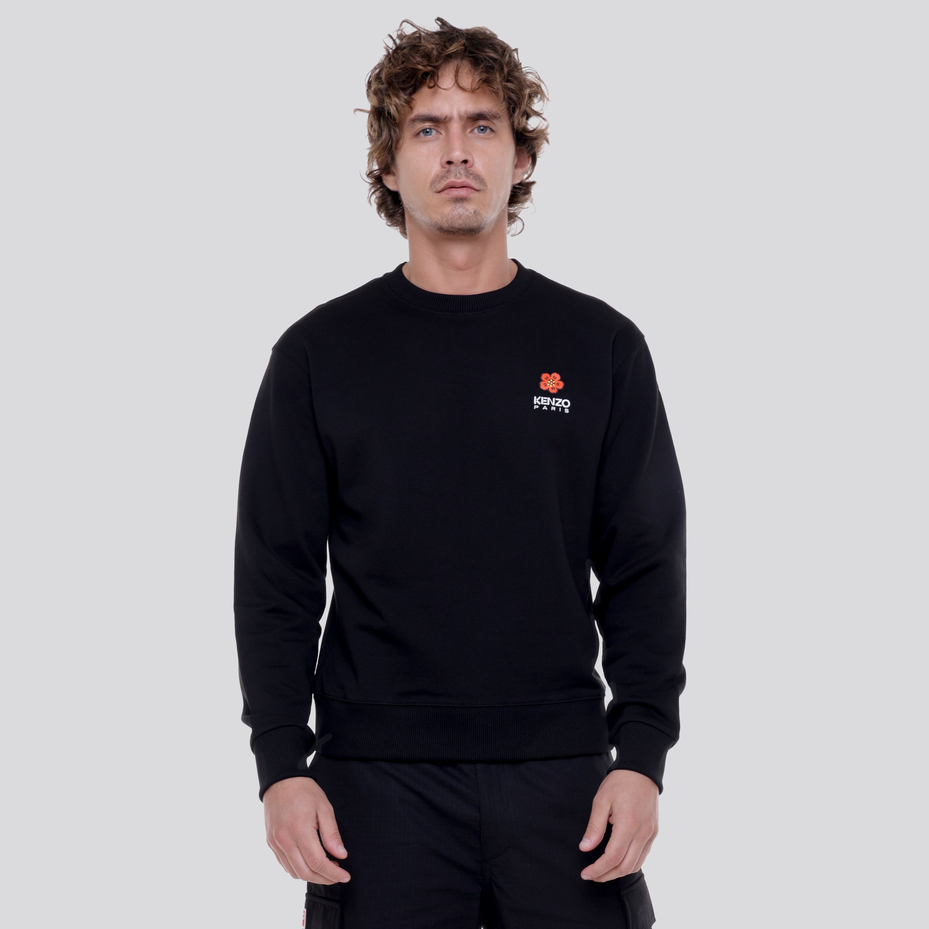 Buzo Negro Kenzo Paris Flower