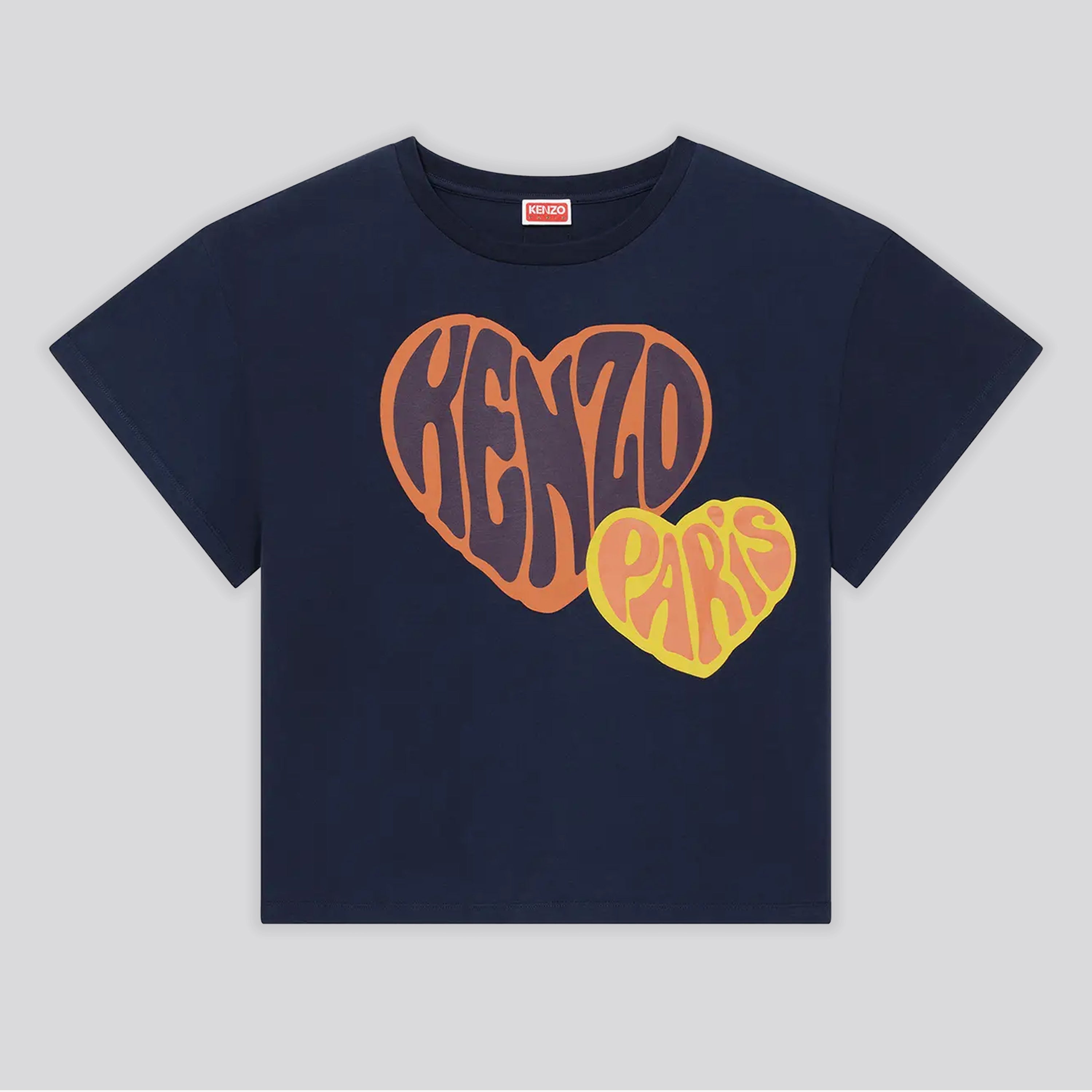 Camiseta Azul KENZO Heart
