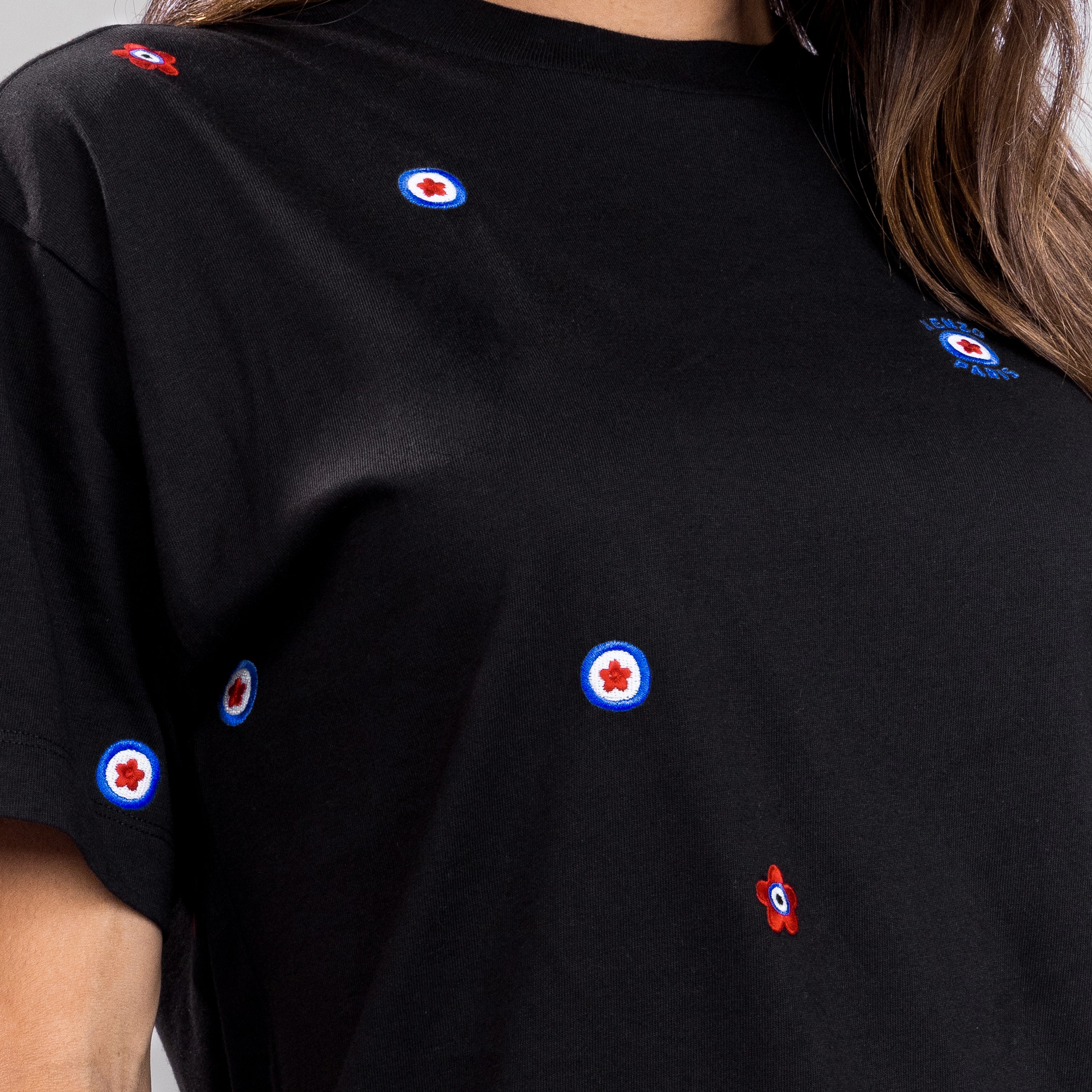 Camiseta Negro KENZO Targets
