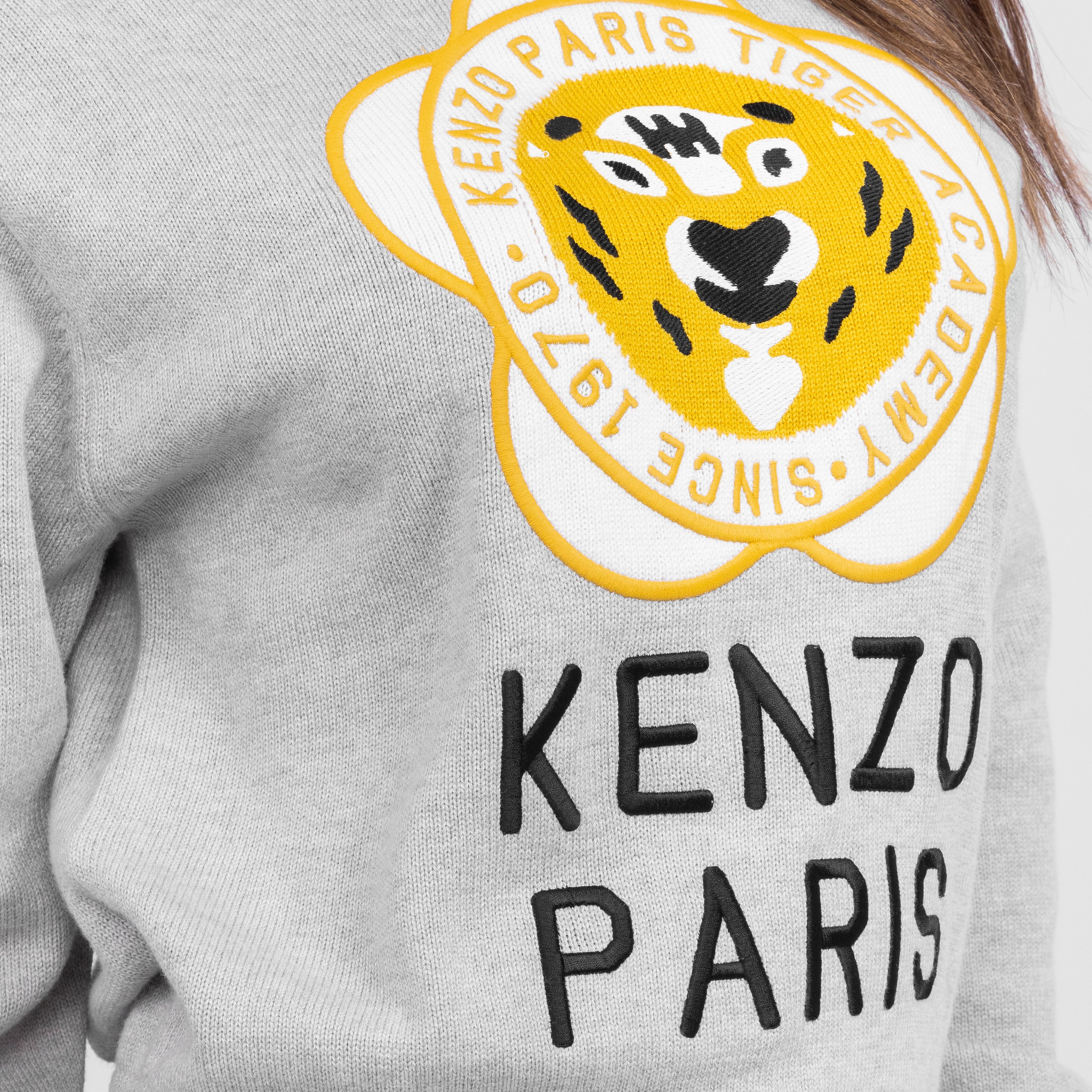 Buzo Gris Kenzo Tiger Academy