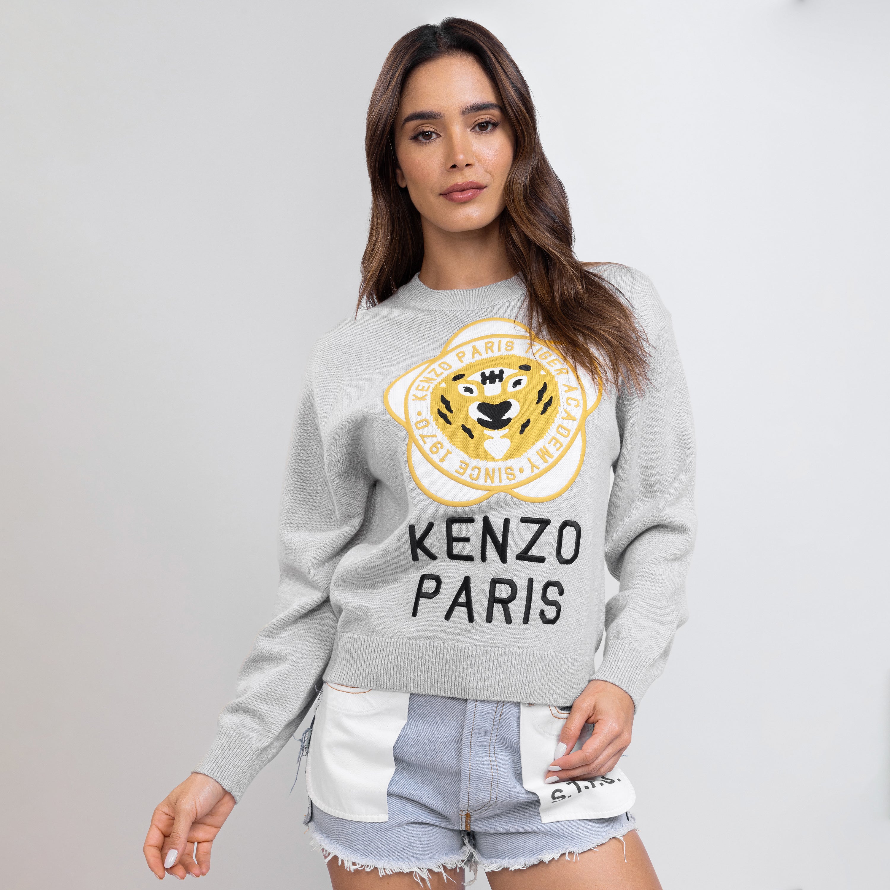 Buzo Gris Kenzo Tiger Academy