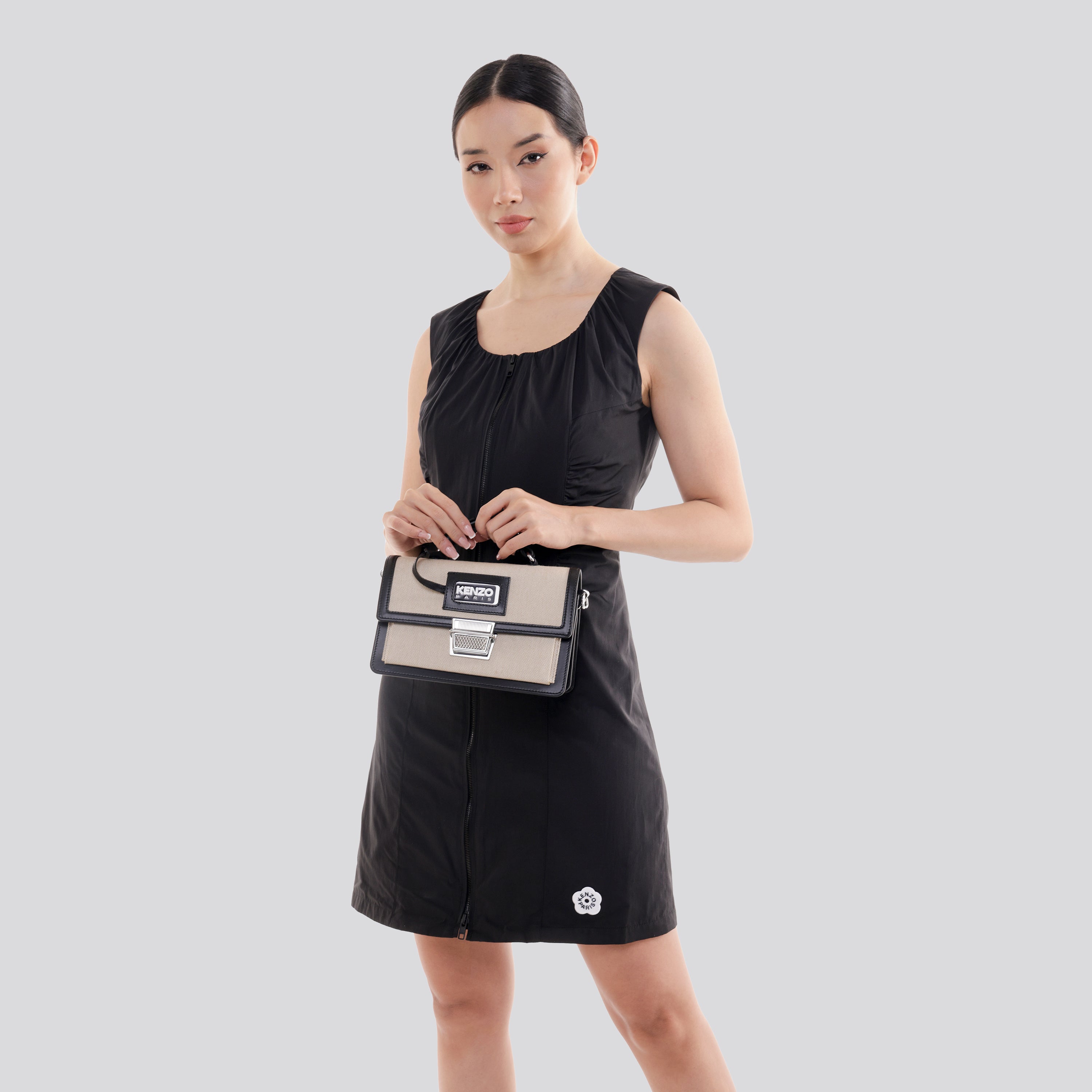 Cartera Beige Kenzo Medium