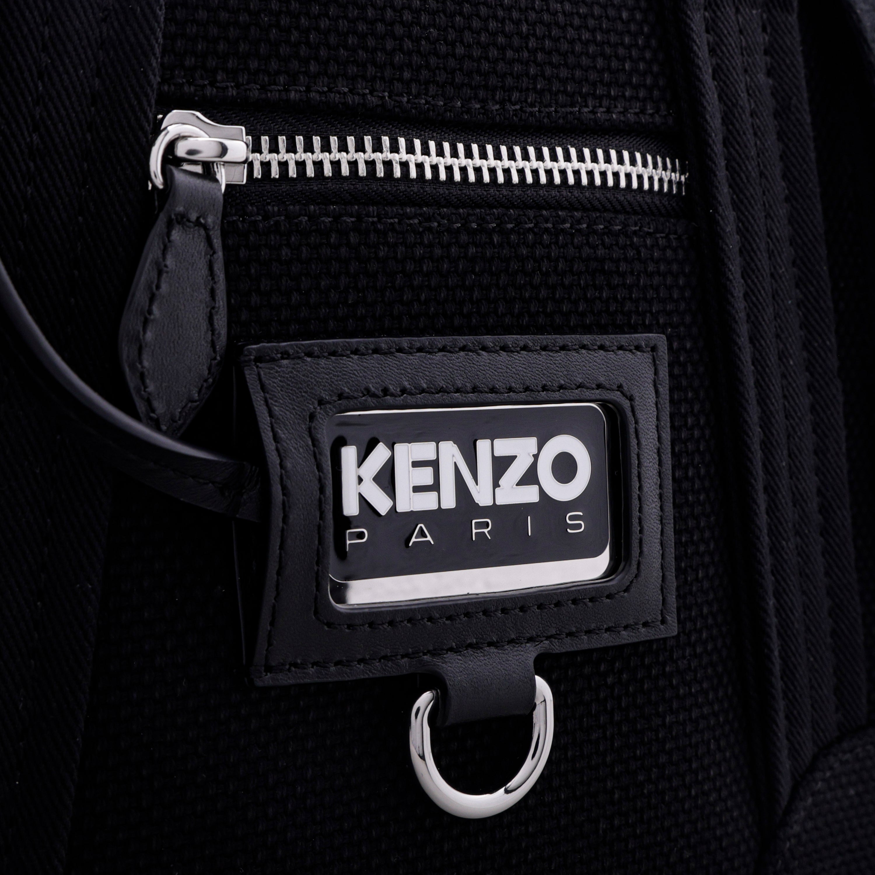 Cartera Negra Kenzo Tag
