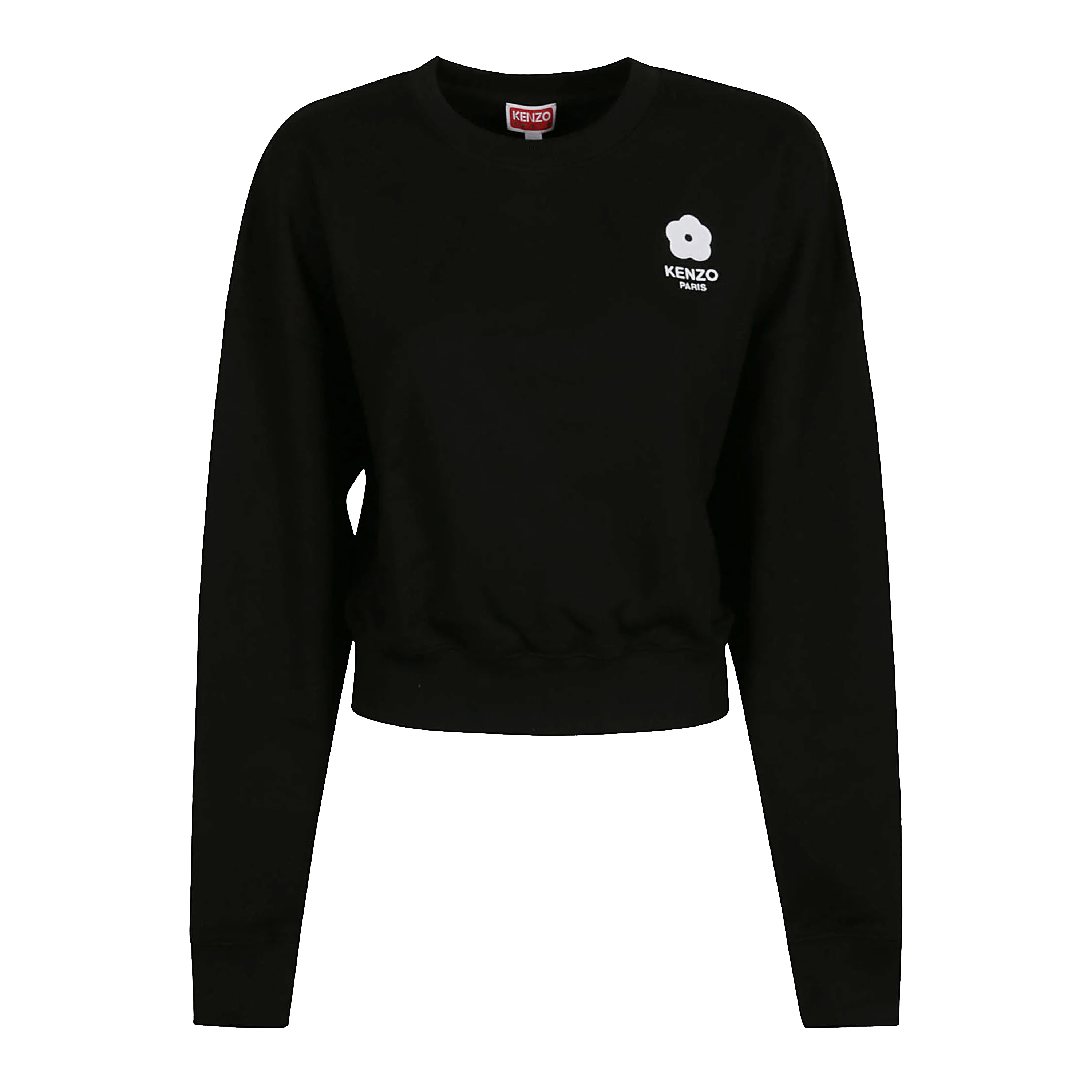 Buzo Negro Kenzo Flower Logo