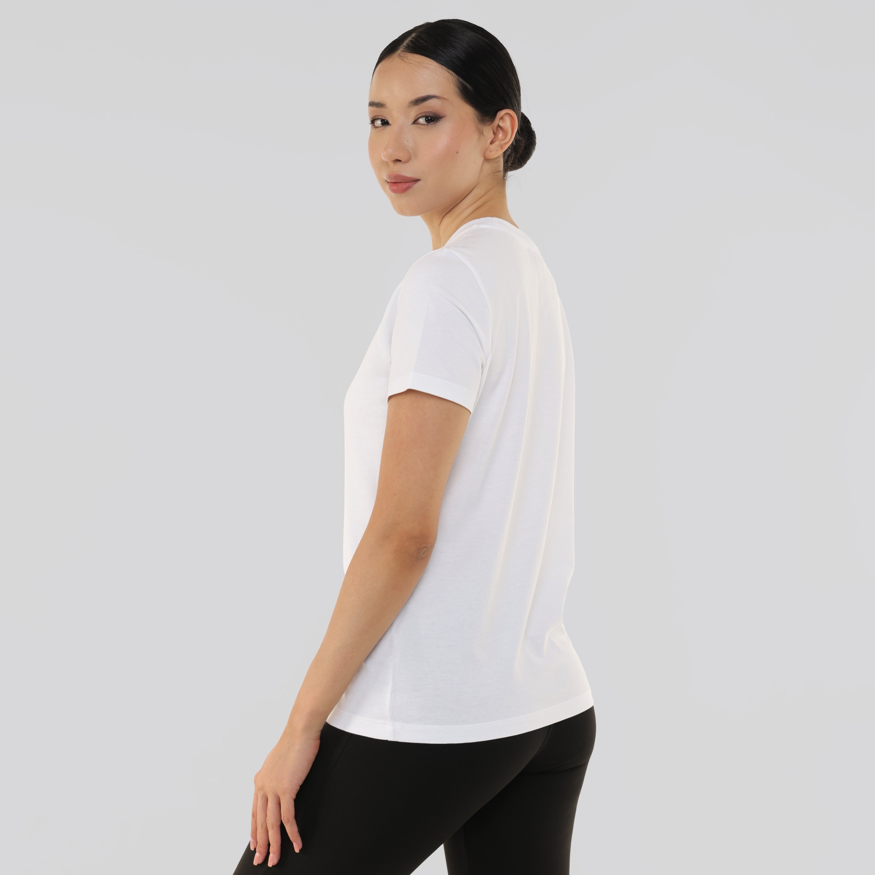 Camiseta Blanca Kenzo Logo Flower