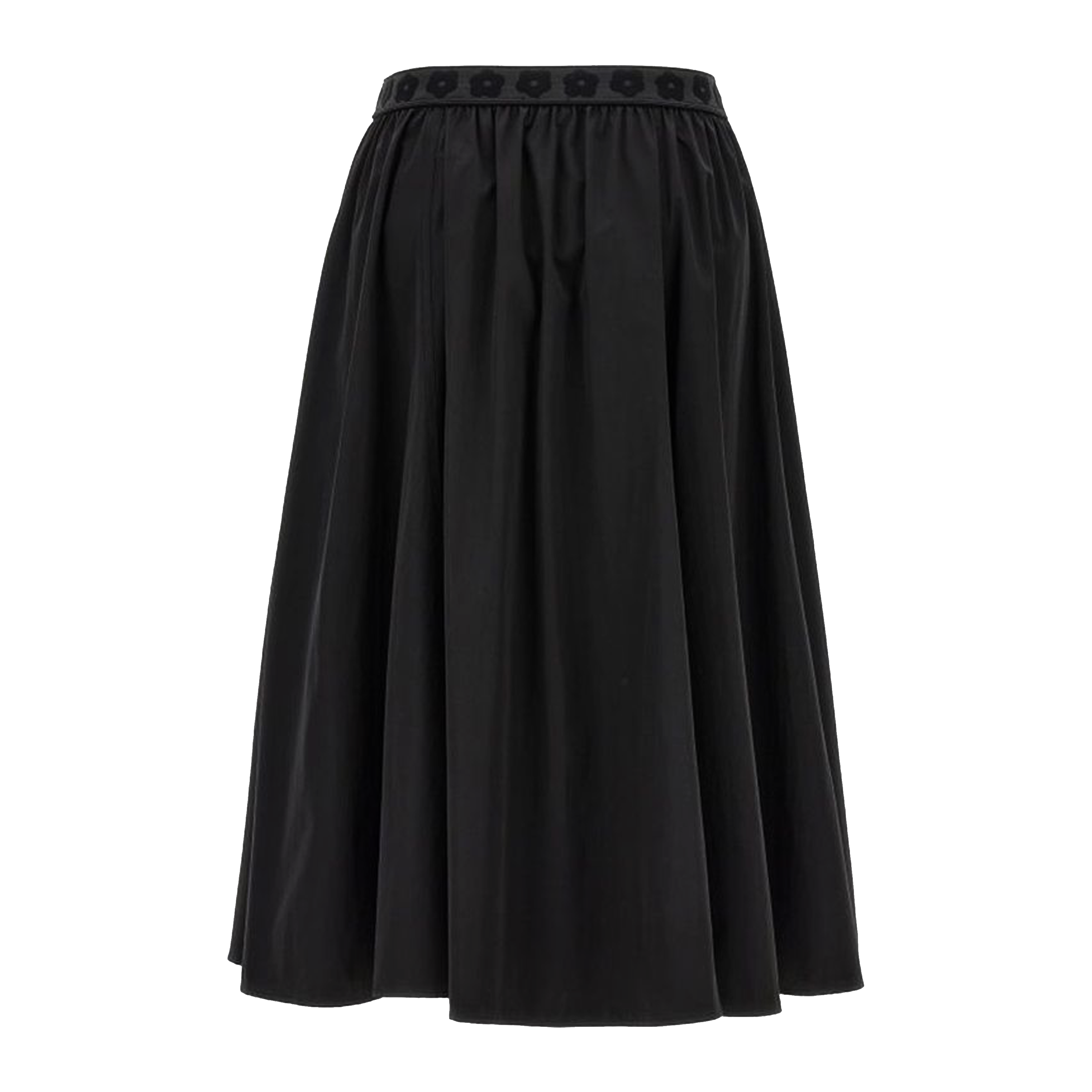 Falda Negra Kenzo Flower