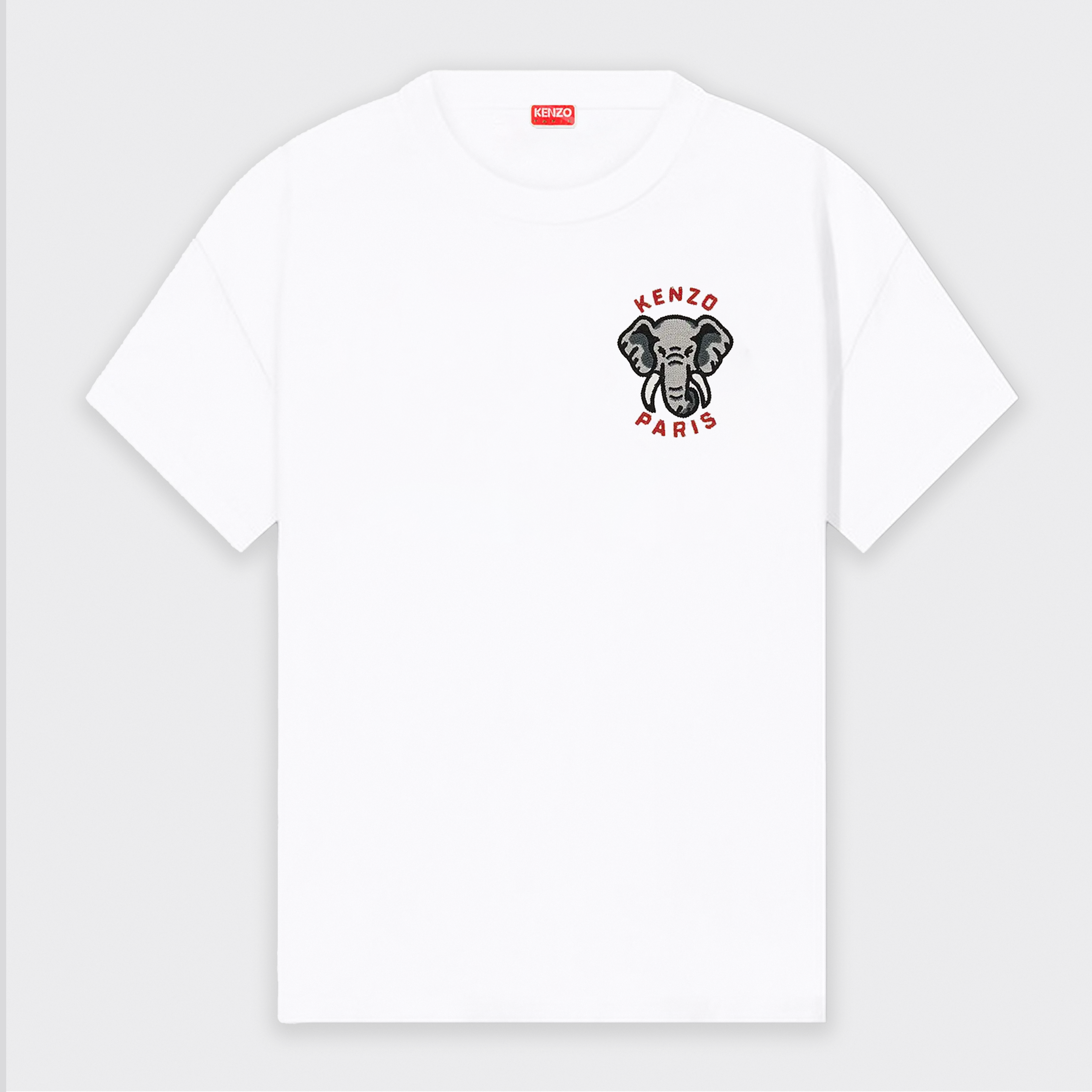 Camiseta Blanca KENZO Elephant