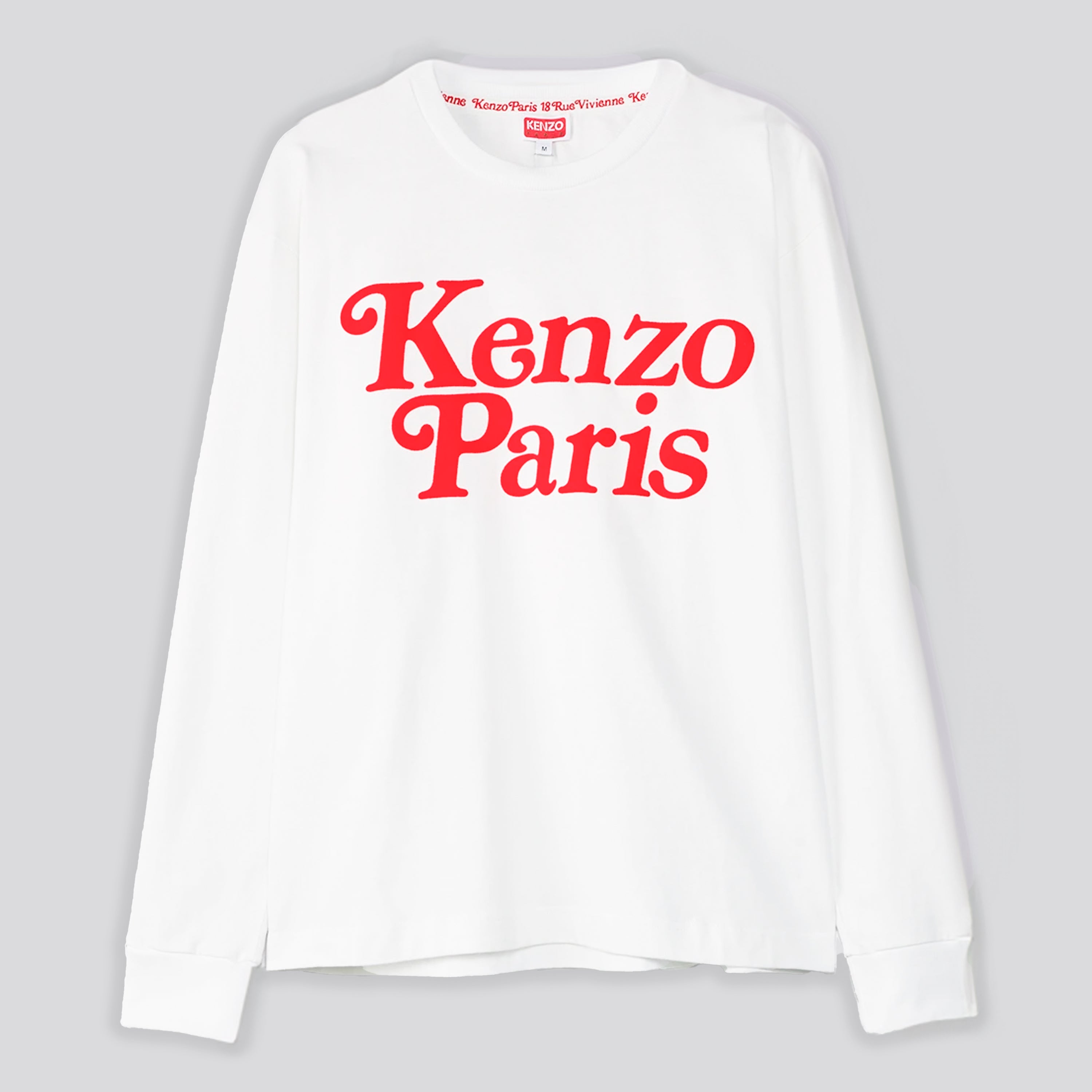 Camiseta Blanca KENZO Paris Logo