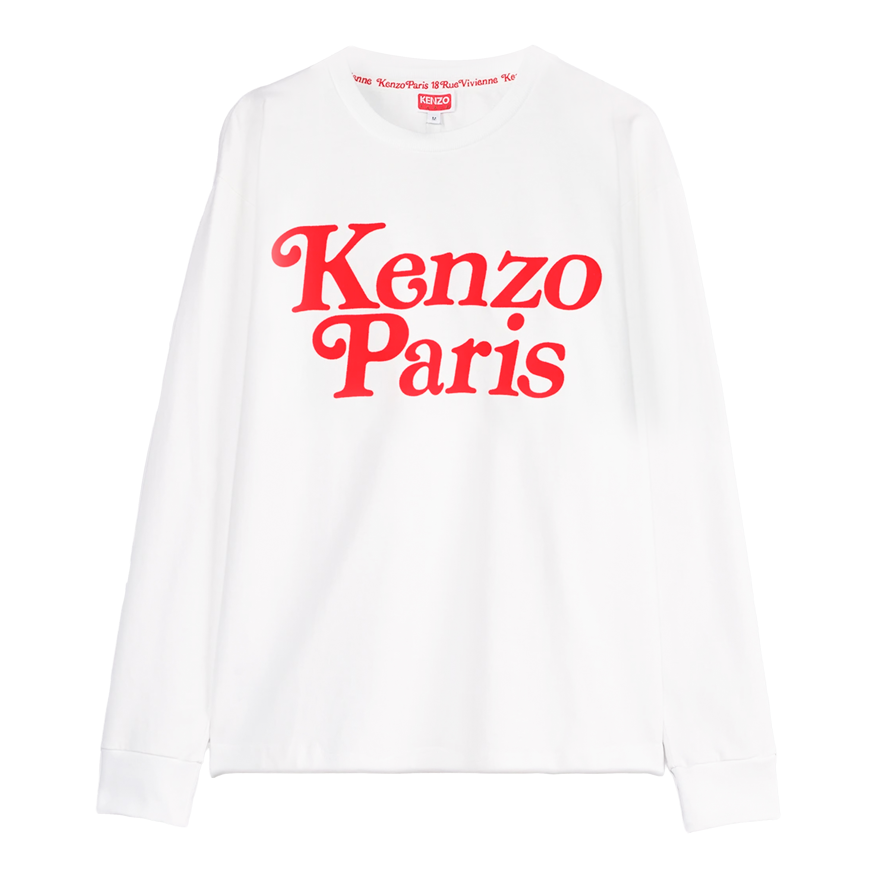 Buzo Blanco Kenzo Paris Logo